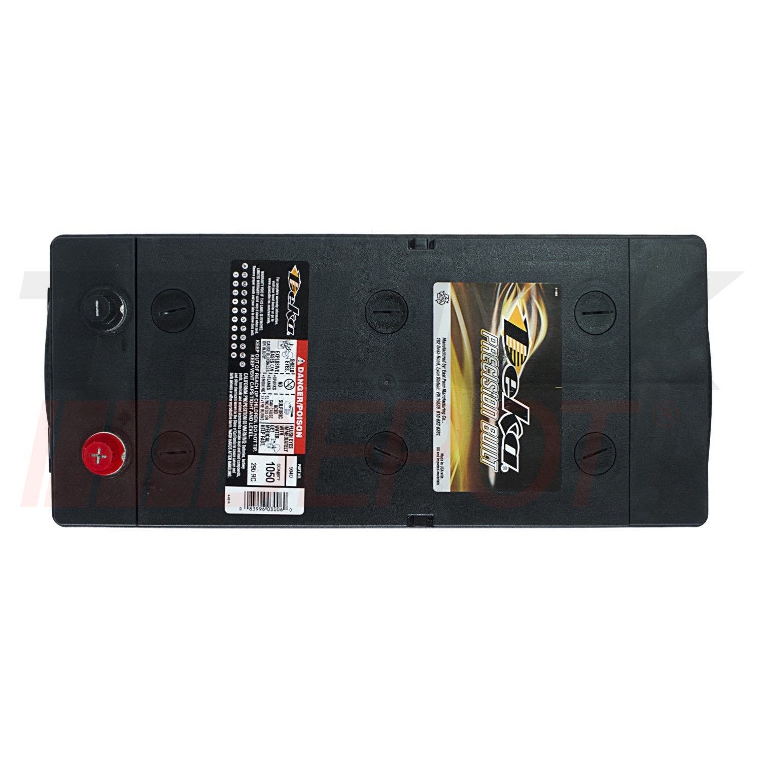 Bateria DEKA 1050CCA 904D / N150Z (97 lbs. 10.125" x 20.75" x 8.5")