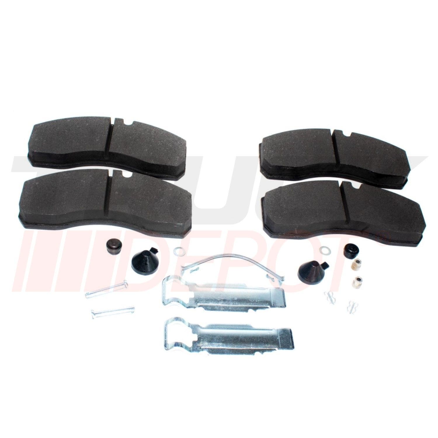 Juego de pastillas de freno O500 DT Spare Parts