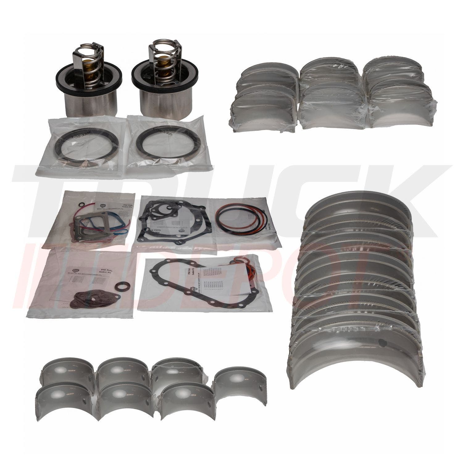 Juego de overhaul Detroit S60 12.7, DD III, DD IV piston 23532590