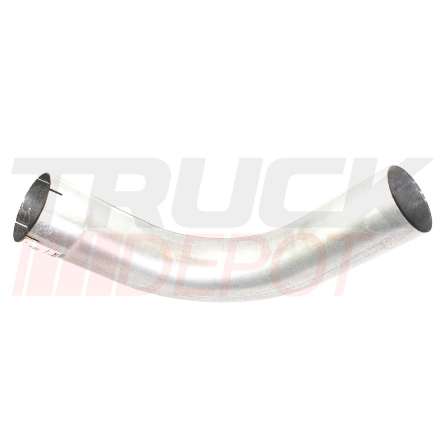Codo de 5" x 18" x 18" en 90° aluminizado con campana