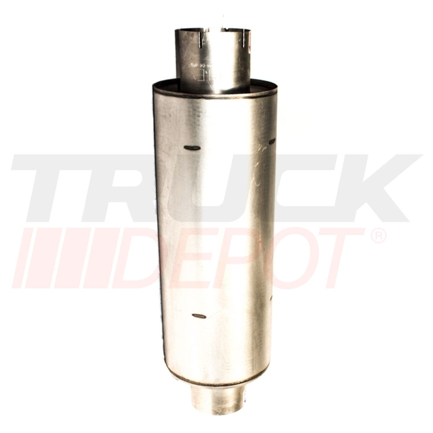 Silenciador corto de 5" x 9" x 24" largo