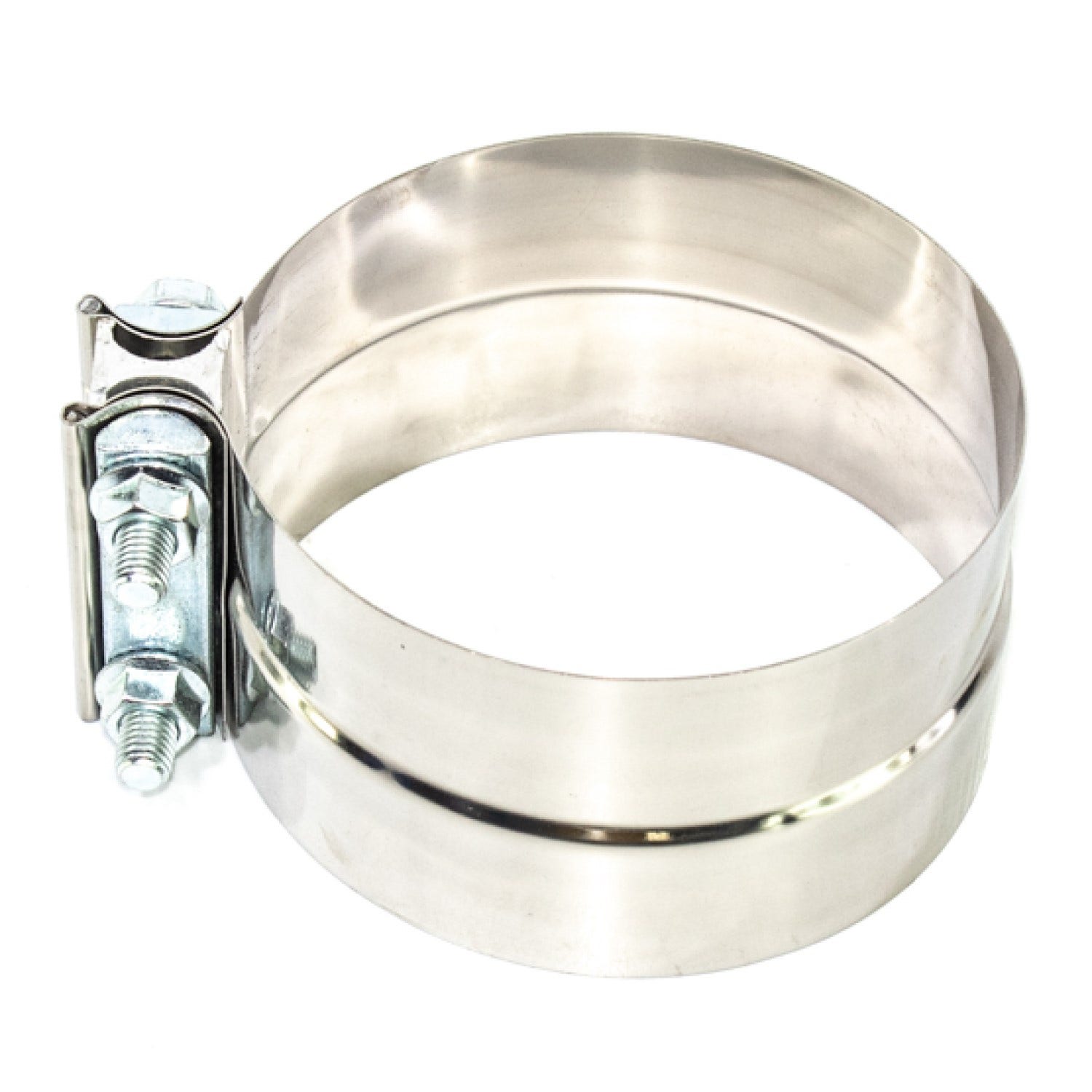 Gaza de cincha con grada 5" acero inoxidable con separador