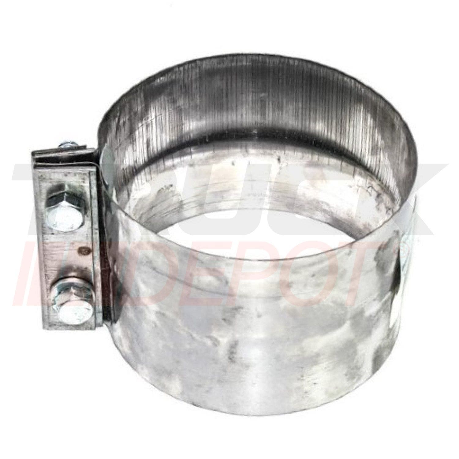 Gaza de cincha con grada 5" cromada con lengüeta