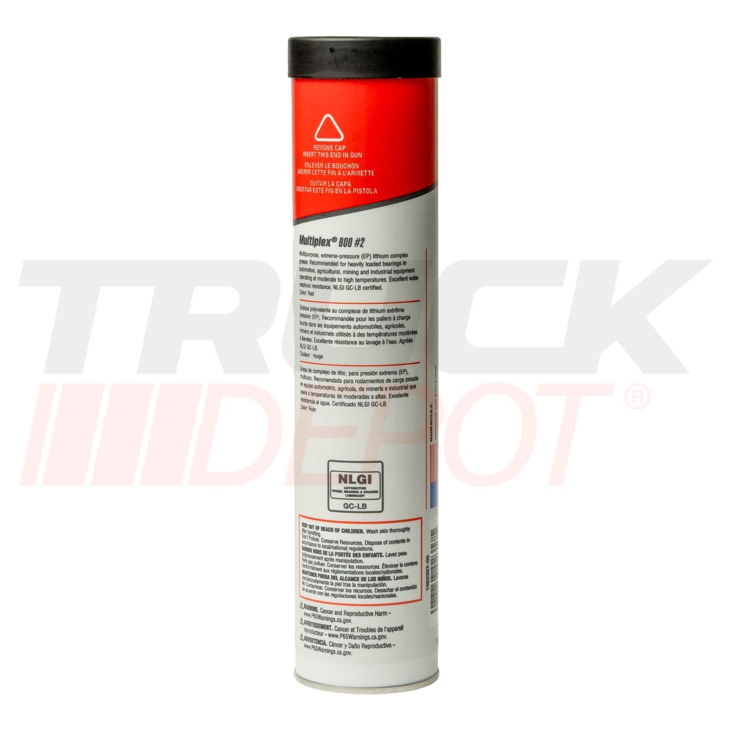 Tubo de grasa roja Phillips 66 alta temperatura