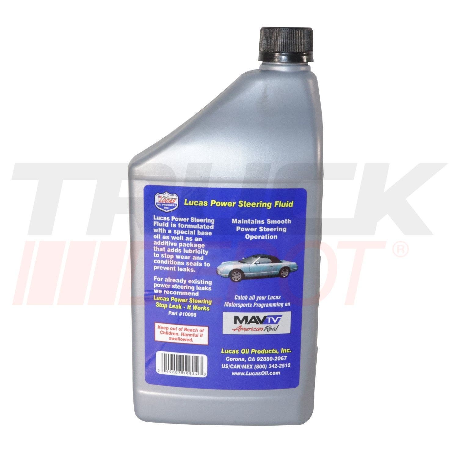 Liquido de direccion hidraulica Lucas Oil 946 ml.