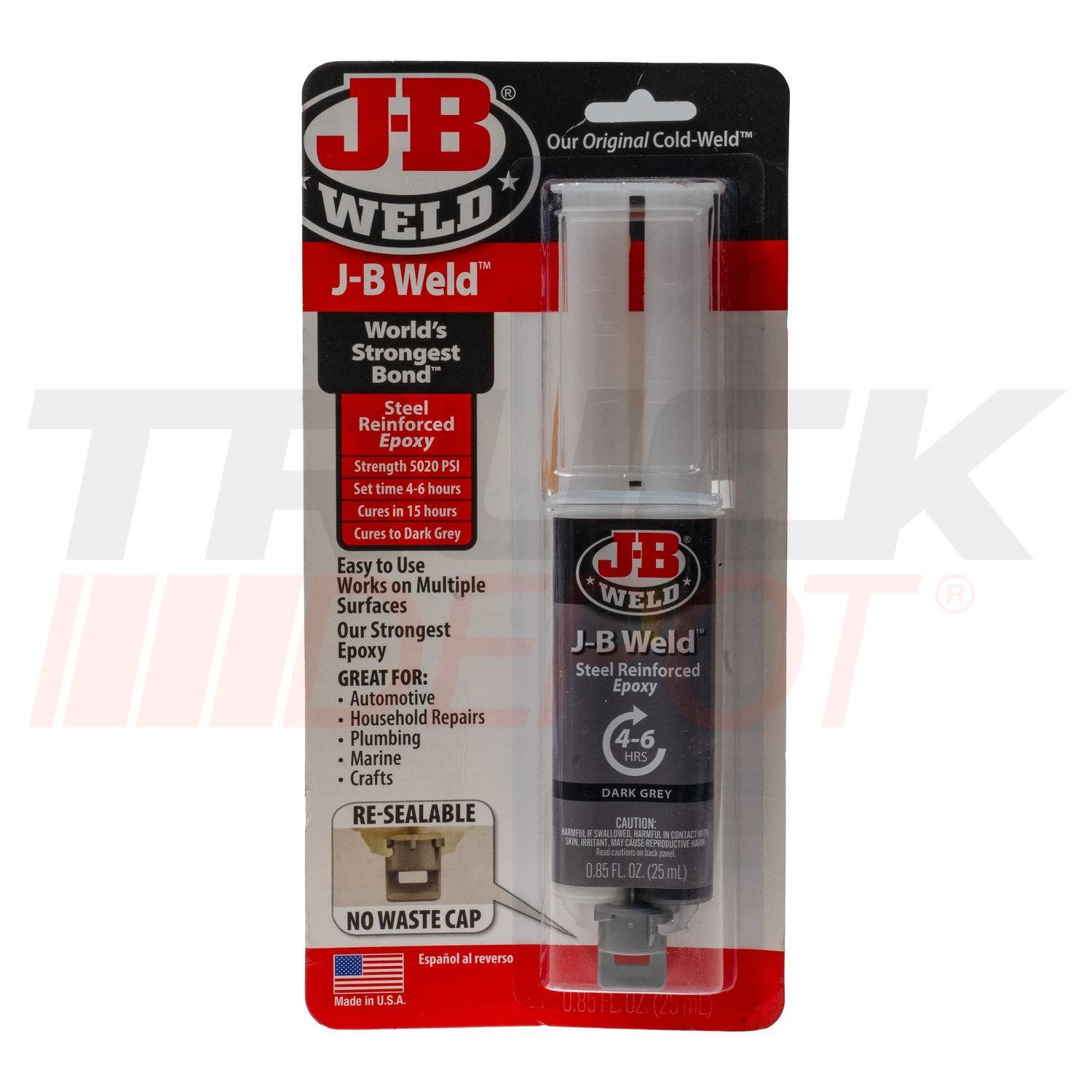 Soldadura en frio plástica JB Weld