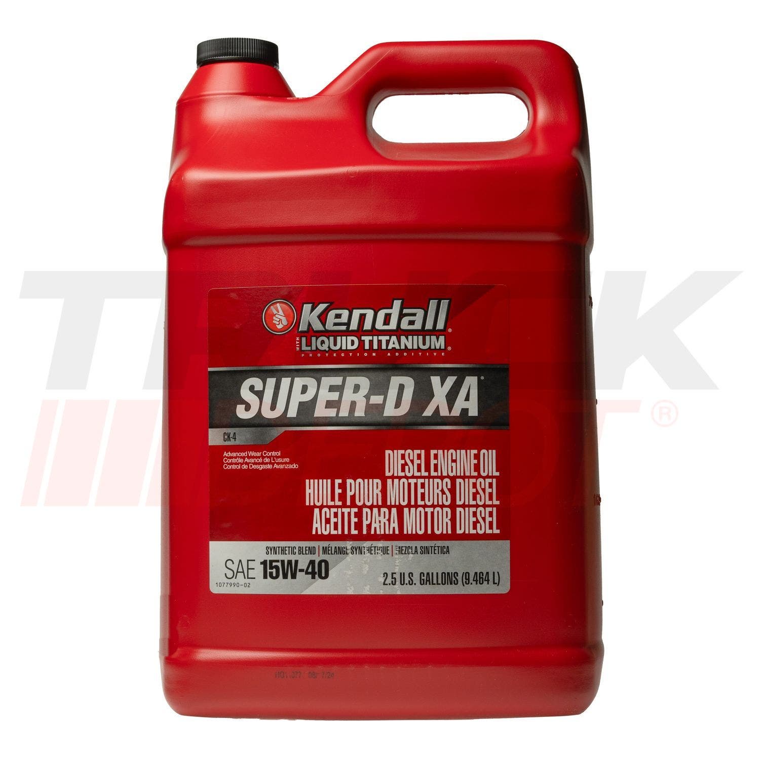 Galón de aceite Kendall D XA semi sintético SAE 15W40