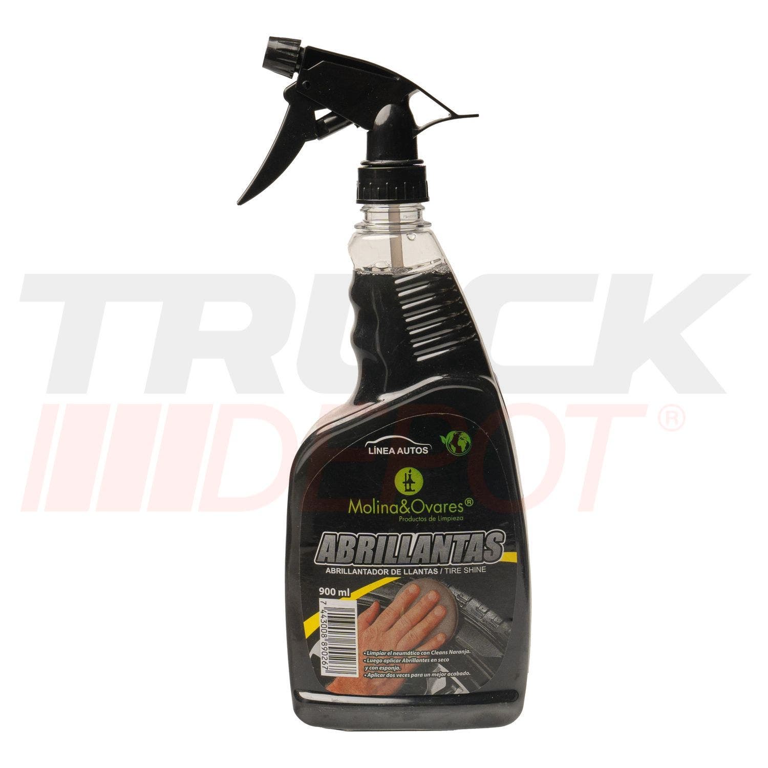 Abrillantador de llantas en litro