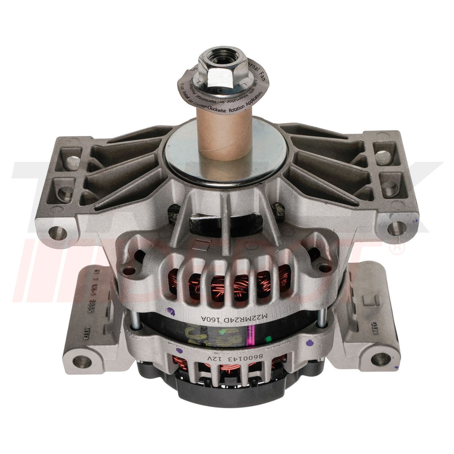 Alternador completo 12V 160 amperios 24si almohadilla