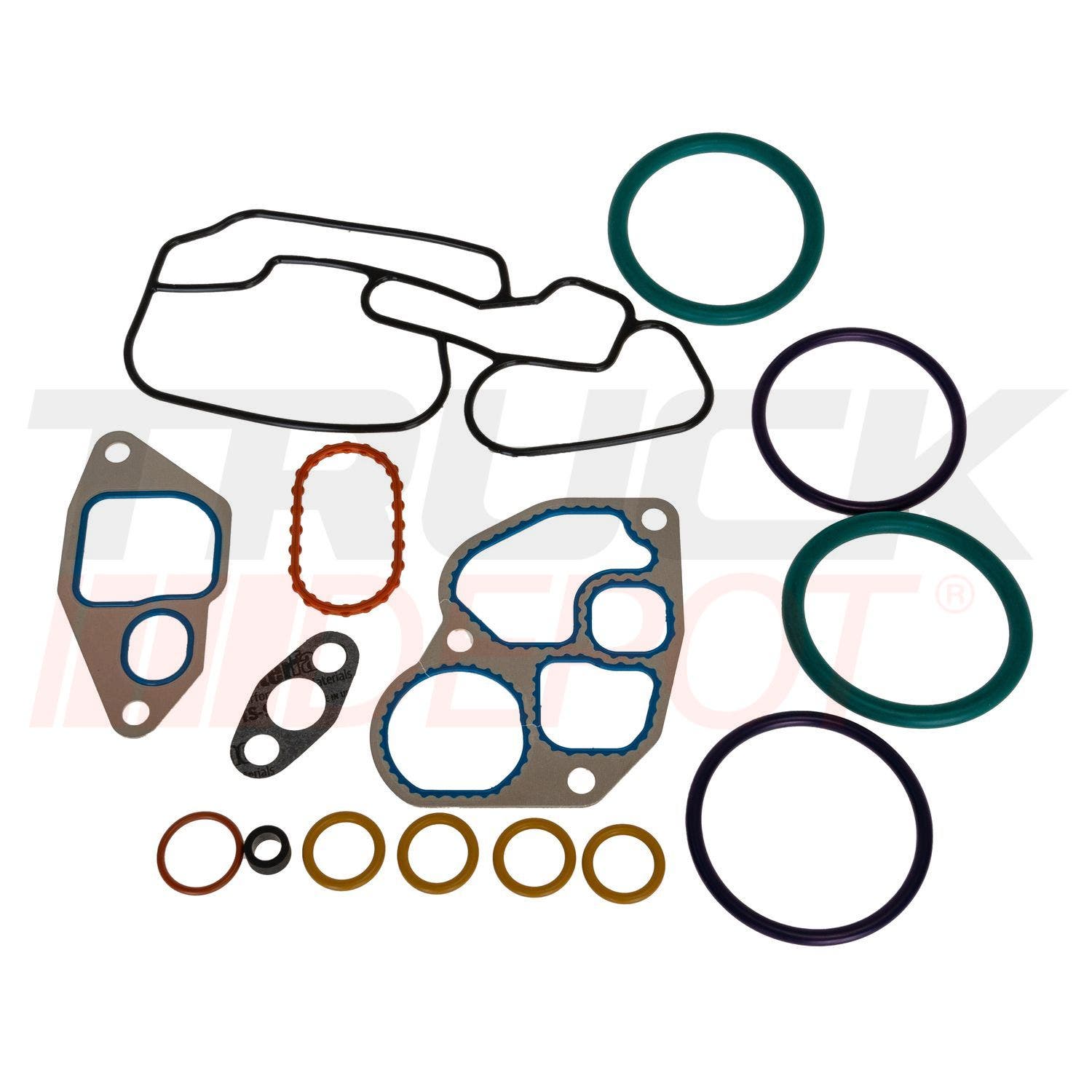 Juego de anillos de enfriador motor Internacional