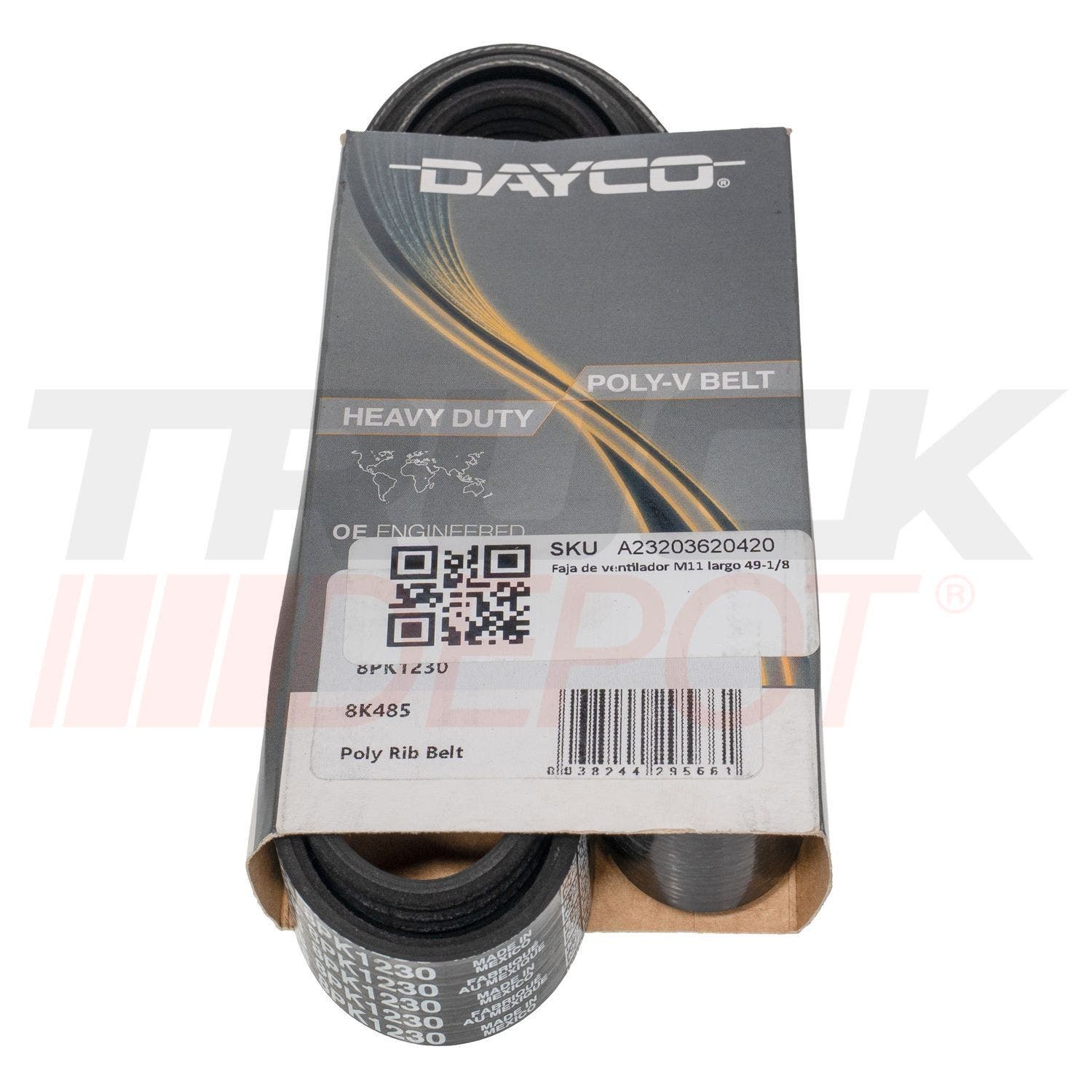 Faja de ventilador M11 largo 49-1/8
