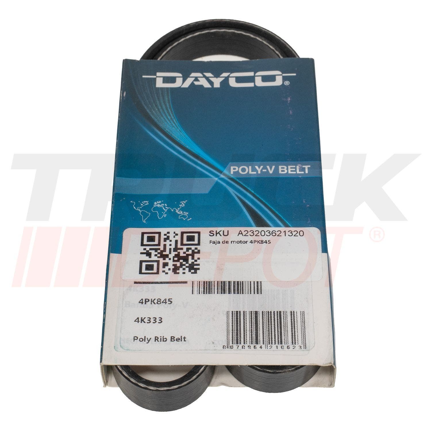 Faja de motor 4PK845