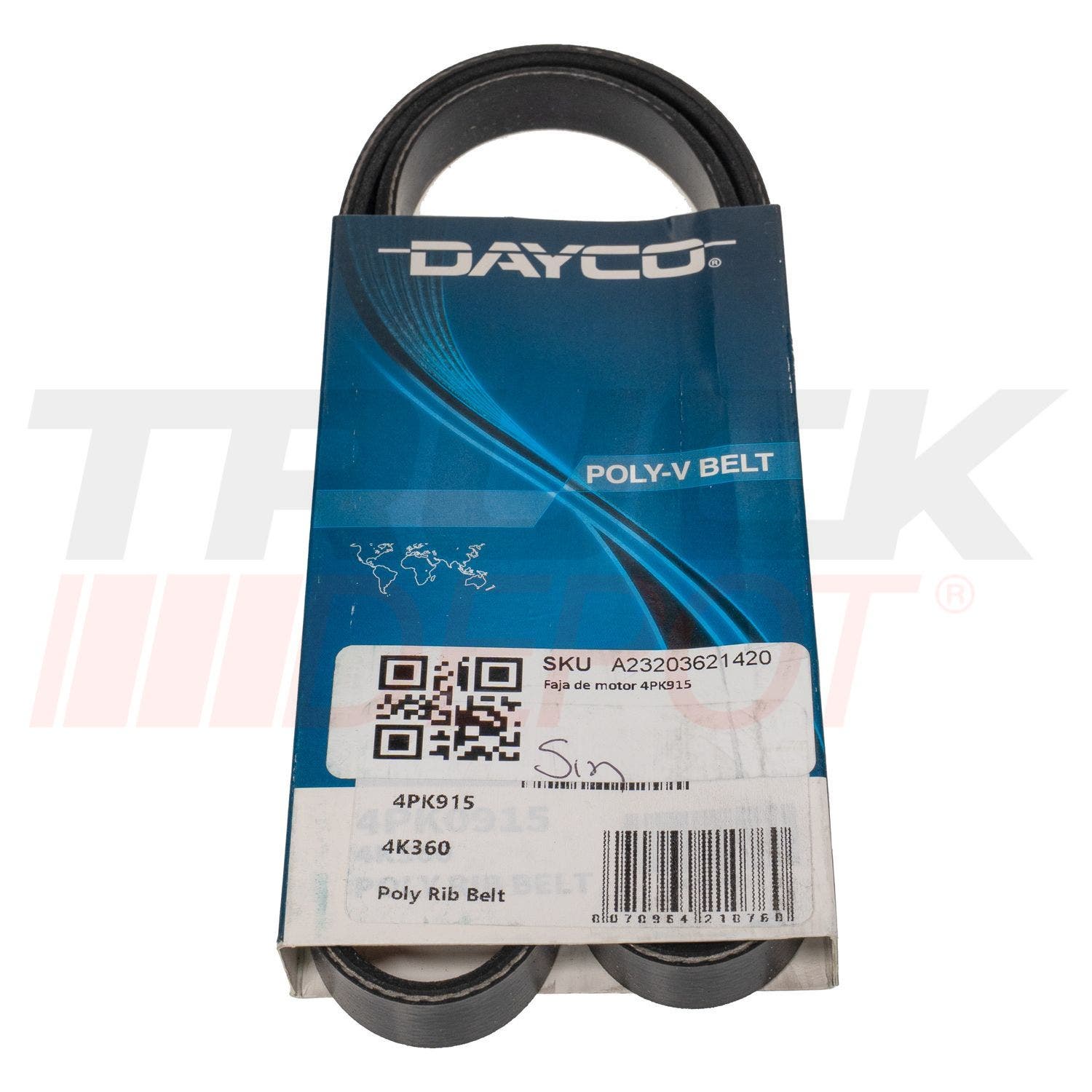 Faja de motor 4PK915
