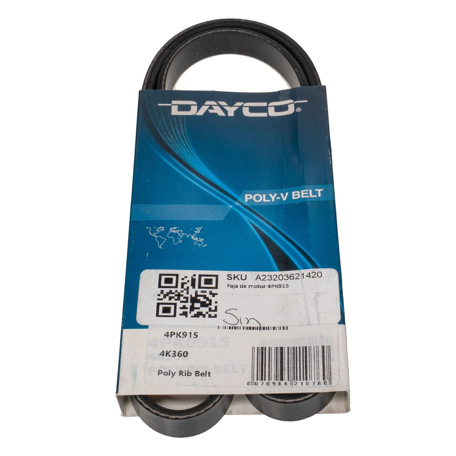 Faja de motor 4PK915