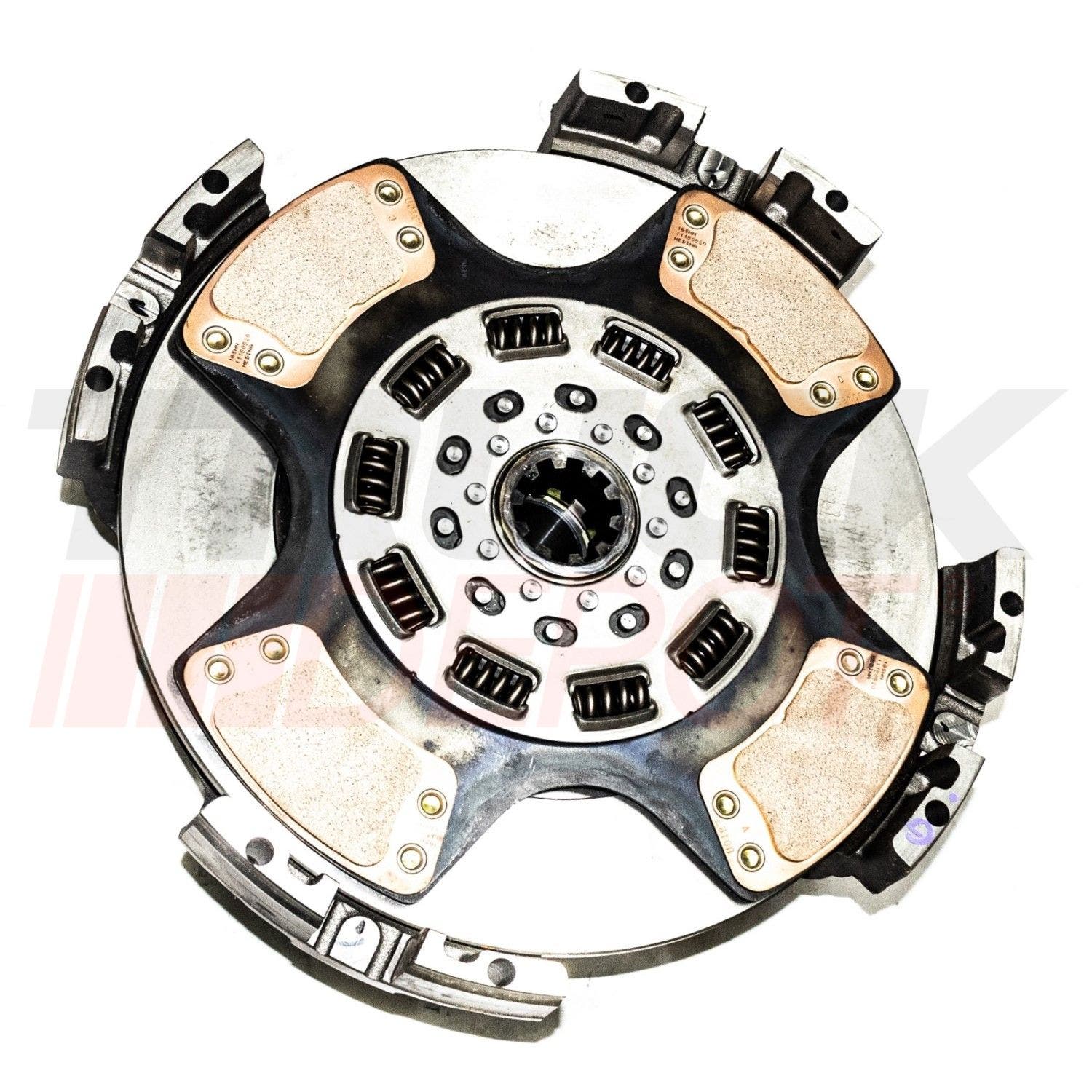 Conjunto de clutch 2" x 15" 10 resortes 1650 lbs de torque Valueclutch (economico) (Freightliner)