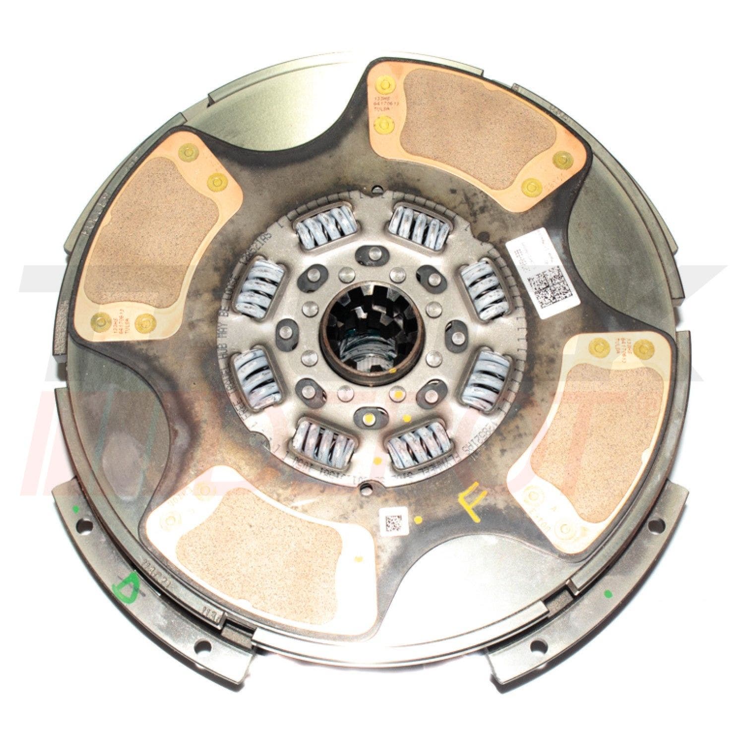 Conjunto de clutch 2" x 14" 8 resortes 1400 lbs torque ajuste Valueclutch (economico) (Mack) discos