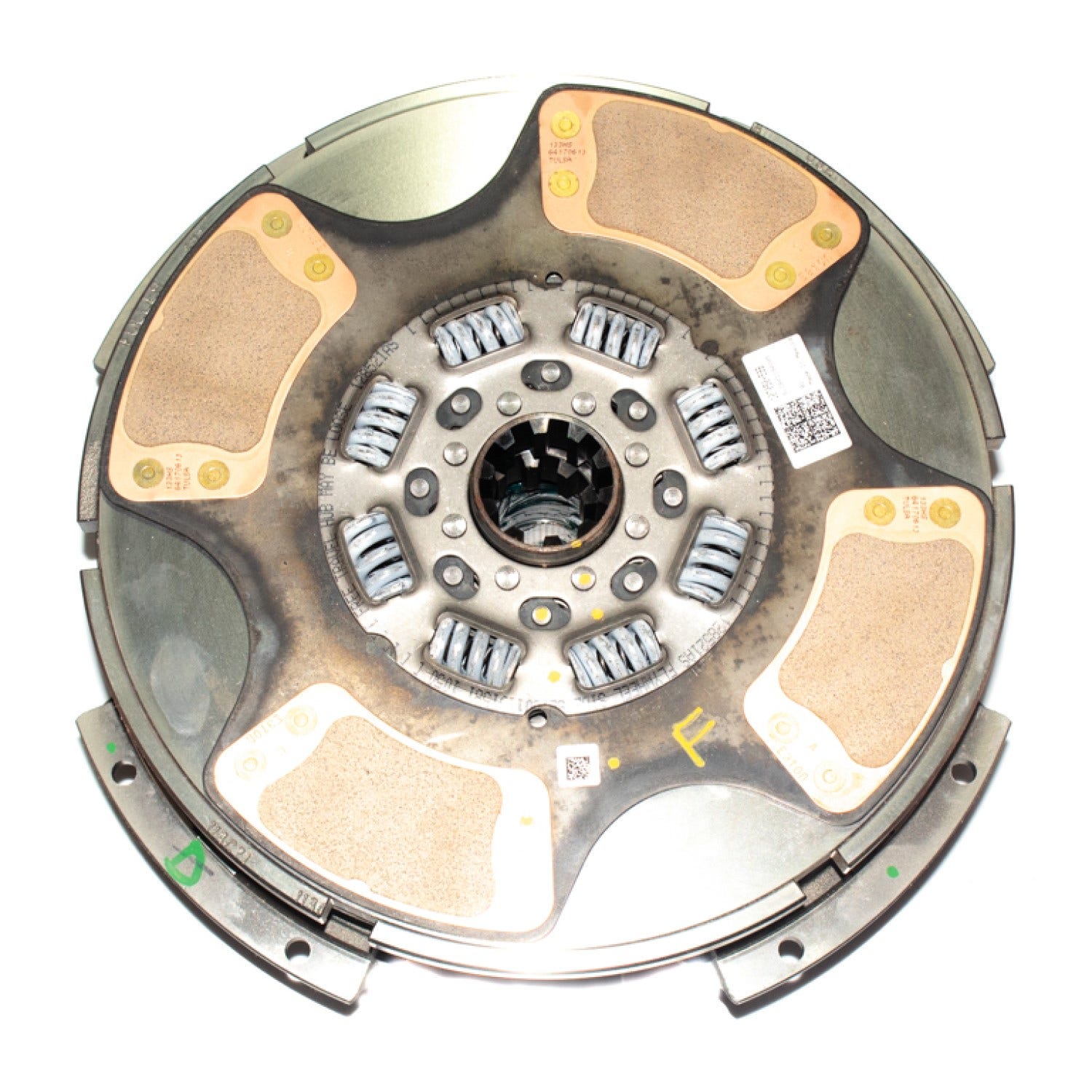 Conjunto de clutch 2" x 14" 8 resortes 1400 lbs torque ajuste Valueclutch (económico) (Mack) discos