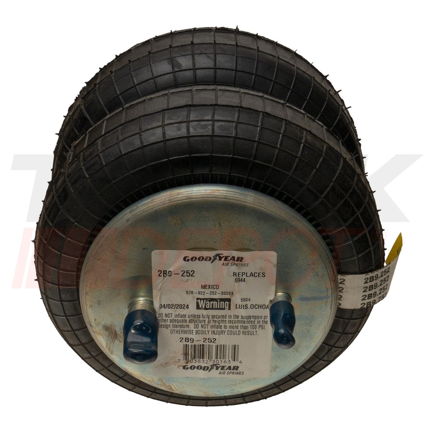 Bolsa de suspension de tercer eje 2 cuerpos (pequeñas)