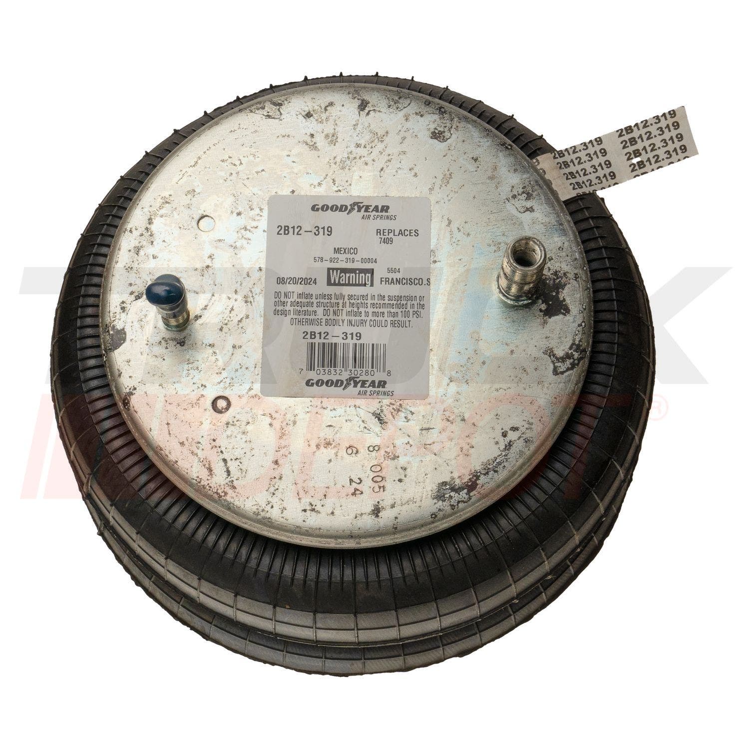 Bolsa de suspension de tercer eje 2 cuerpos (grande)