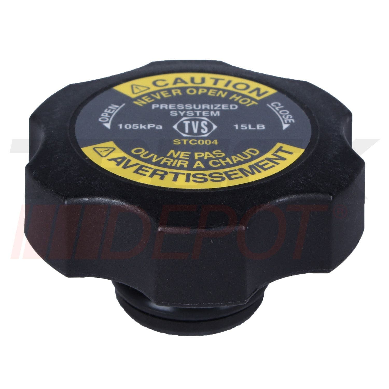 Tapon de tanque de deposito de agua Freightliner 15 psi