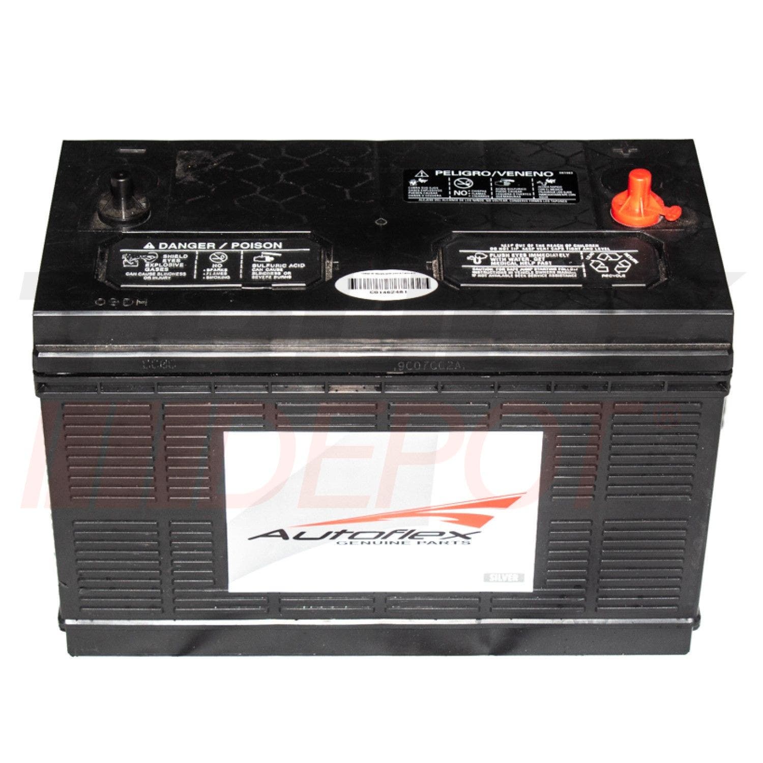 Bateria de 900 CCA con tornillo Autoflex