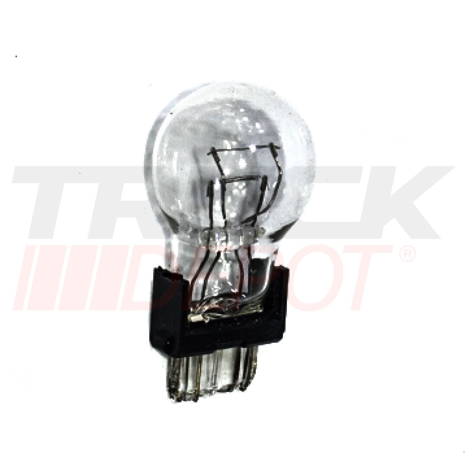 Bombillo 12V base plastica 3157 blanco