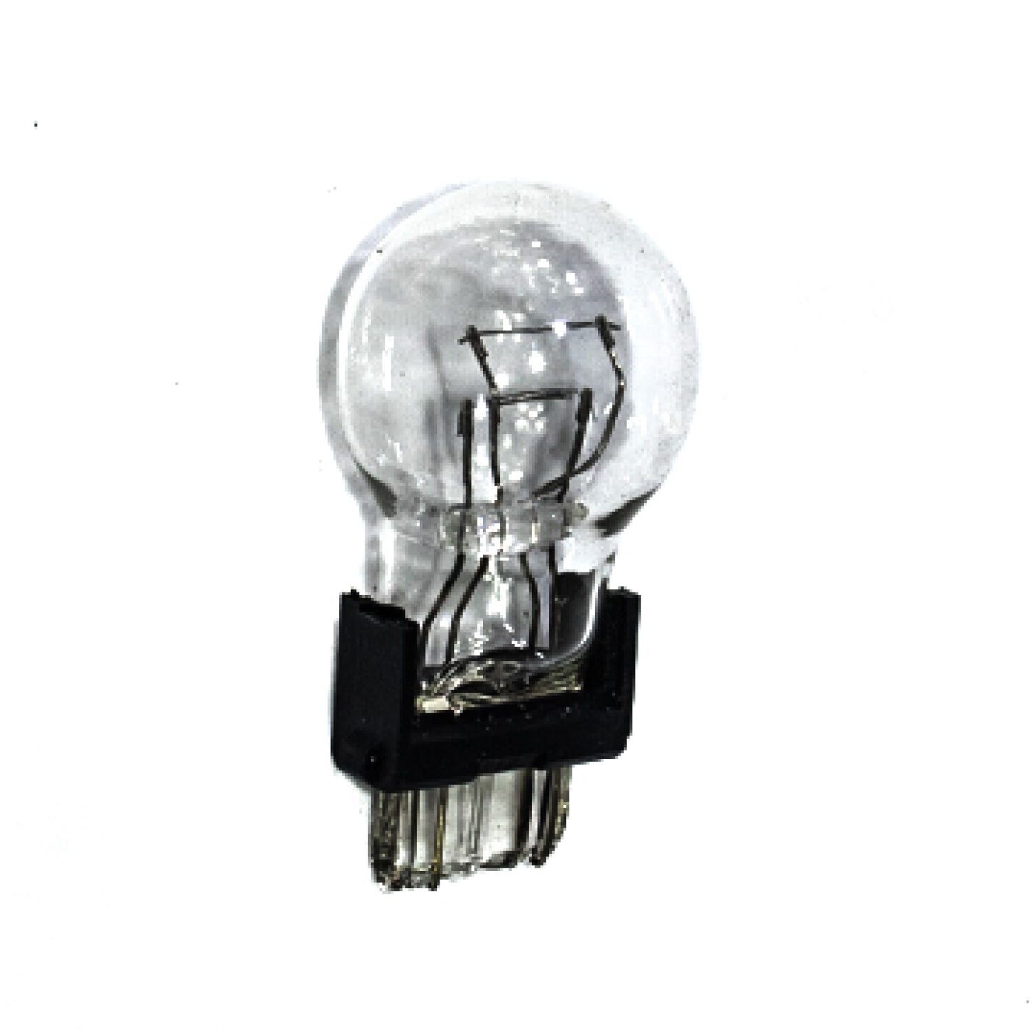 Bombillo 12V base plástica 3157 blanco