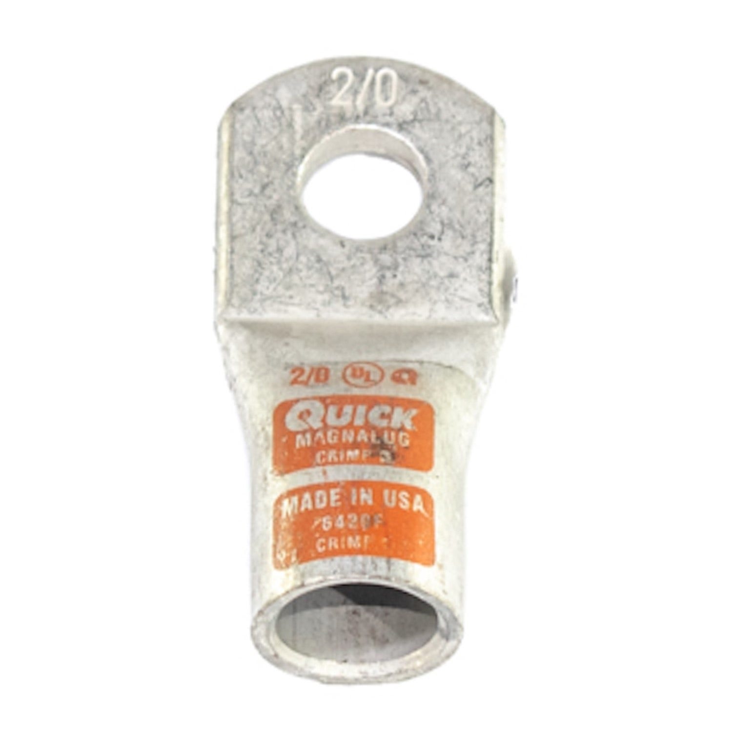 Terminal de cable 2/0 hueco 3/8 con soldadura