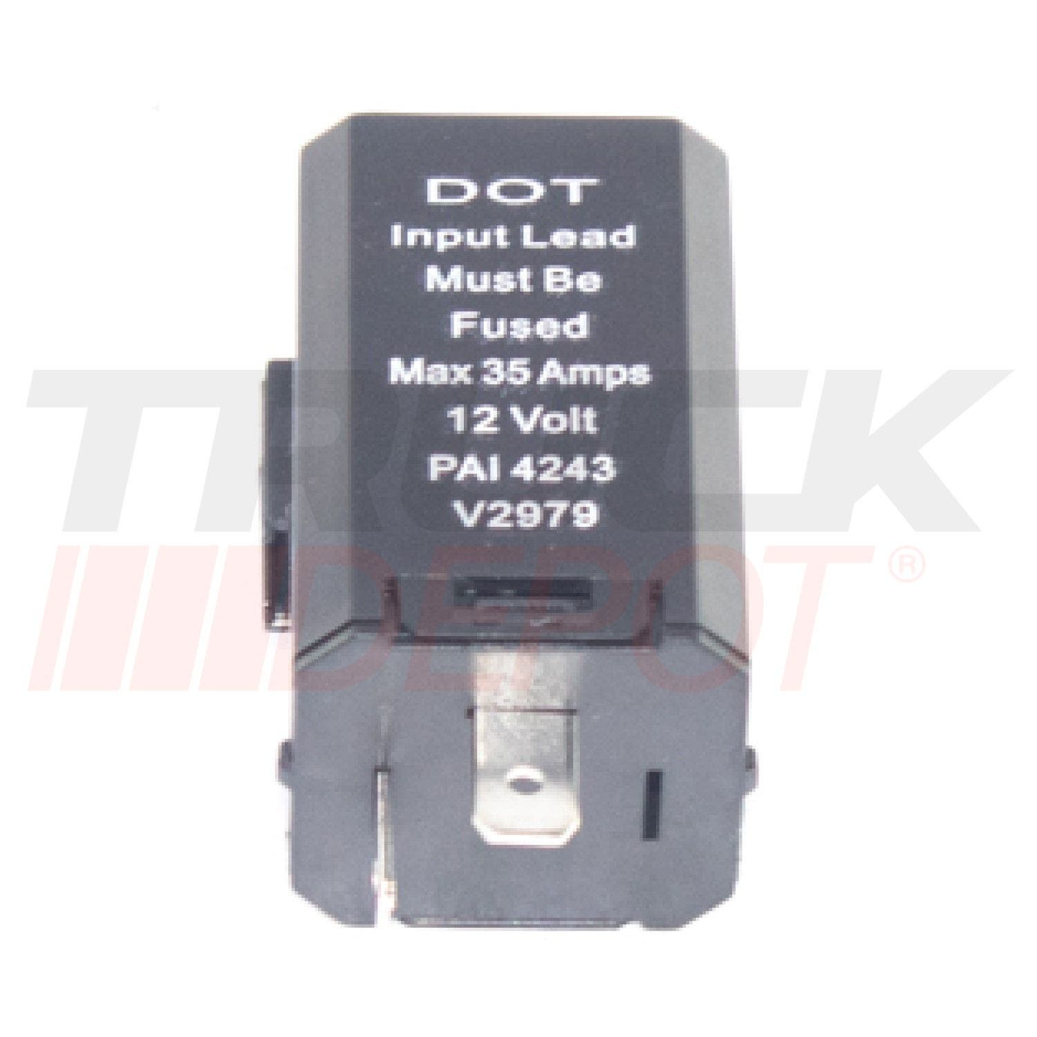 Flasher 2 patillas 12V electronico