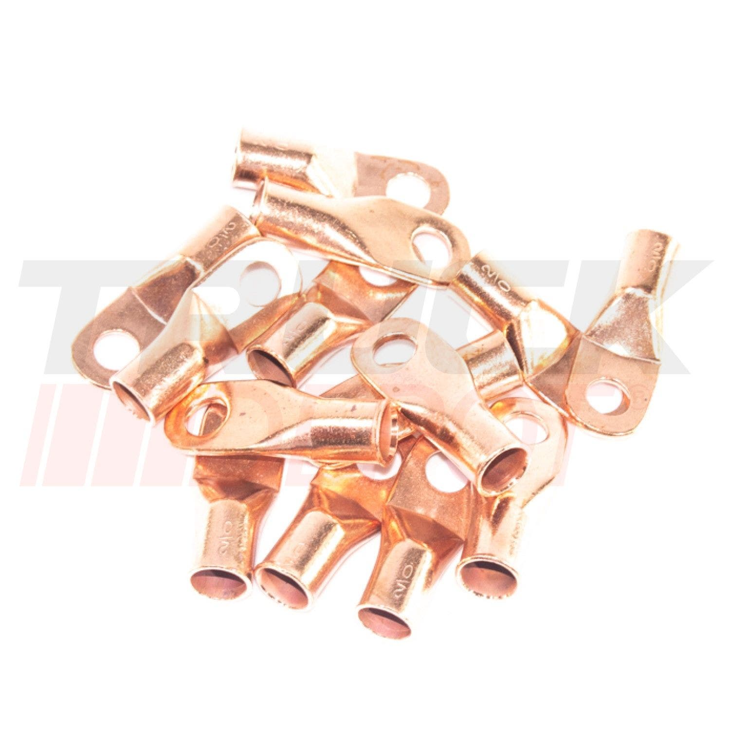 Terminal de bronce para cable electrico de bateria 2/0 x 3/8"