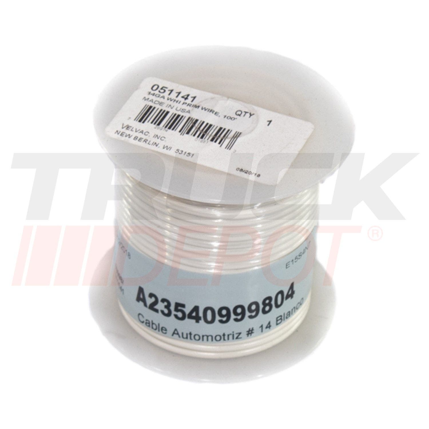 Cable automotriz# 16 blanco
