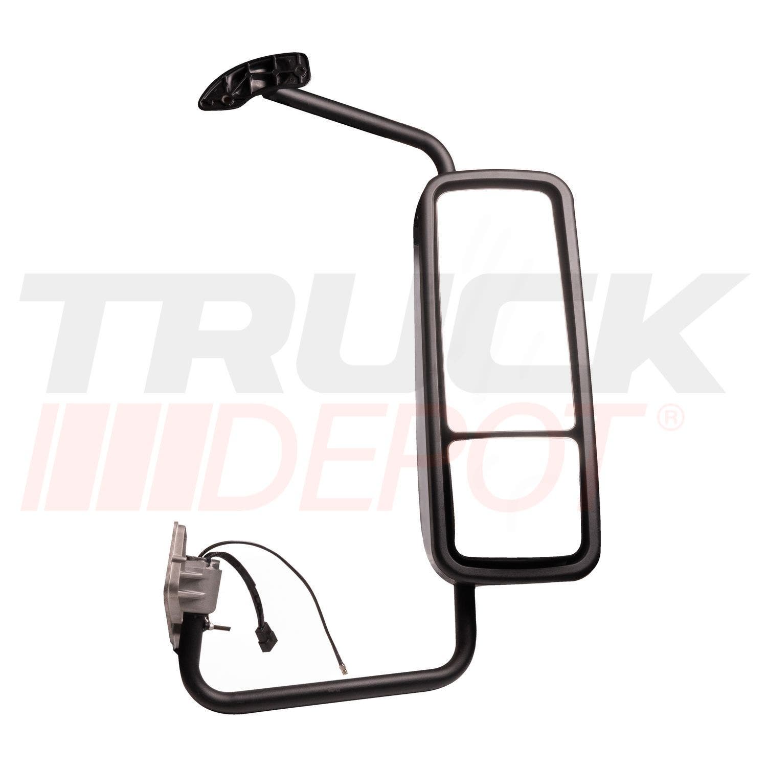 Espejo retrovisor derecho completo con calefacción cromado Freightliner Century-Columbia