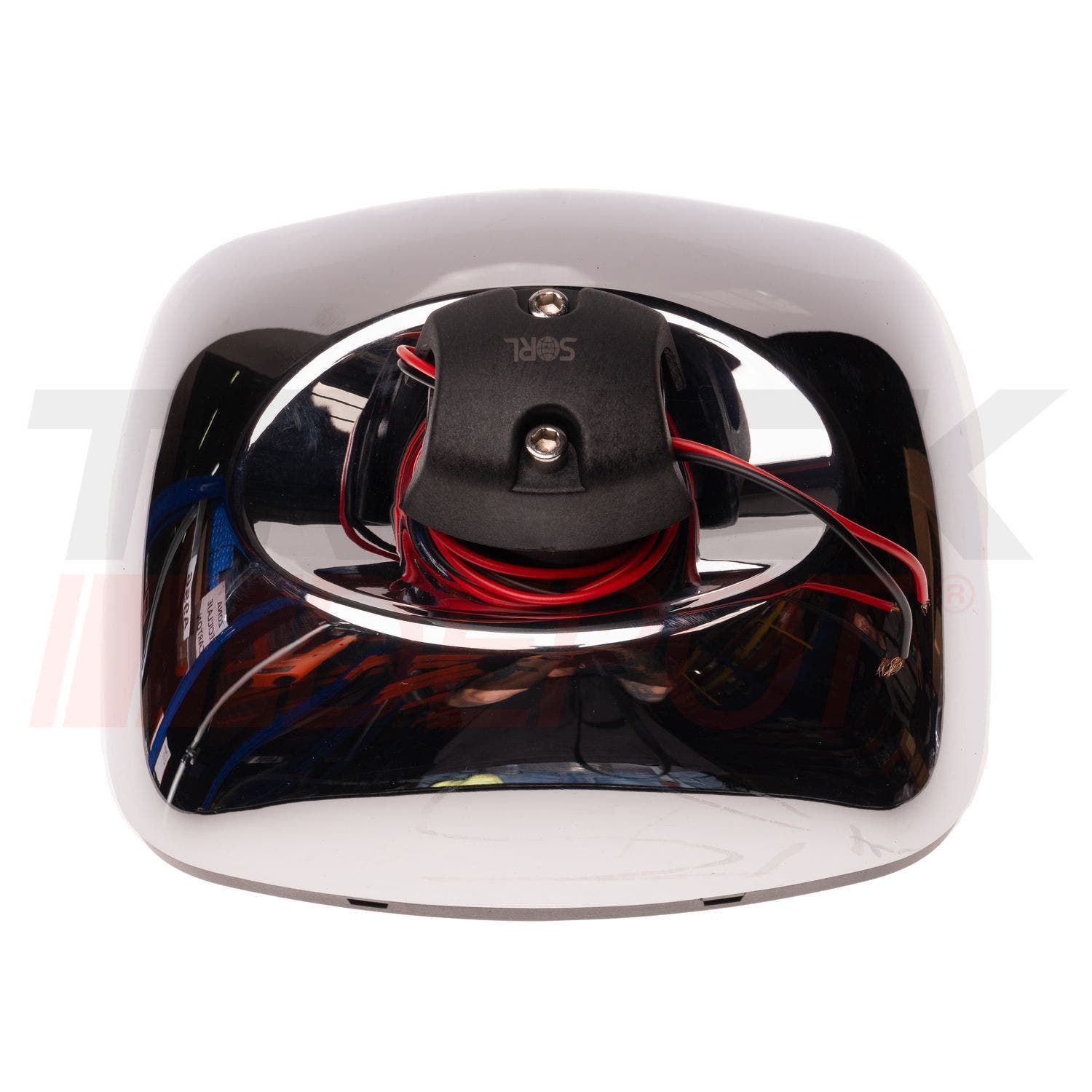 Espejo retrovisor izquierdo cromado pequeño Freightliner M2