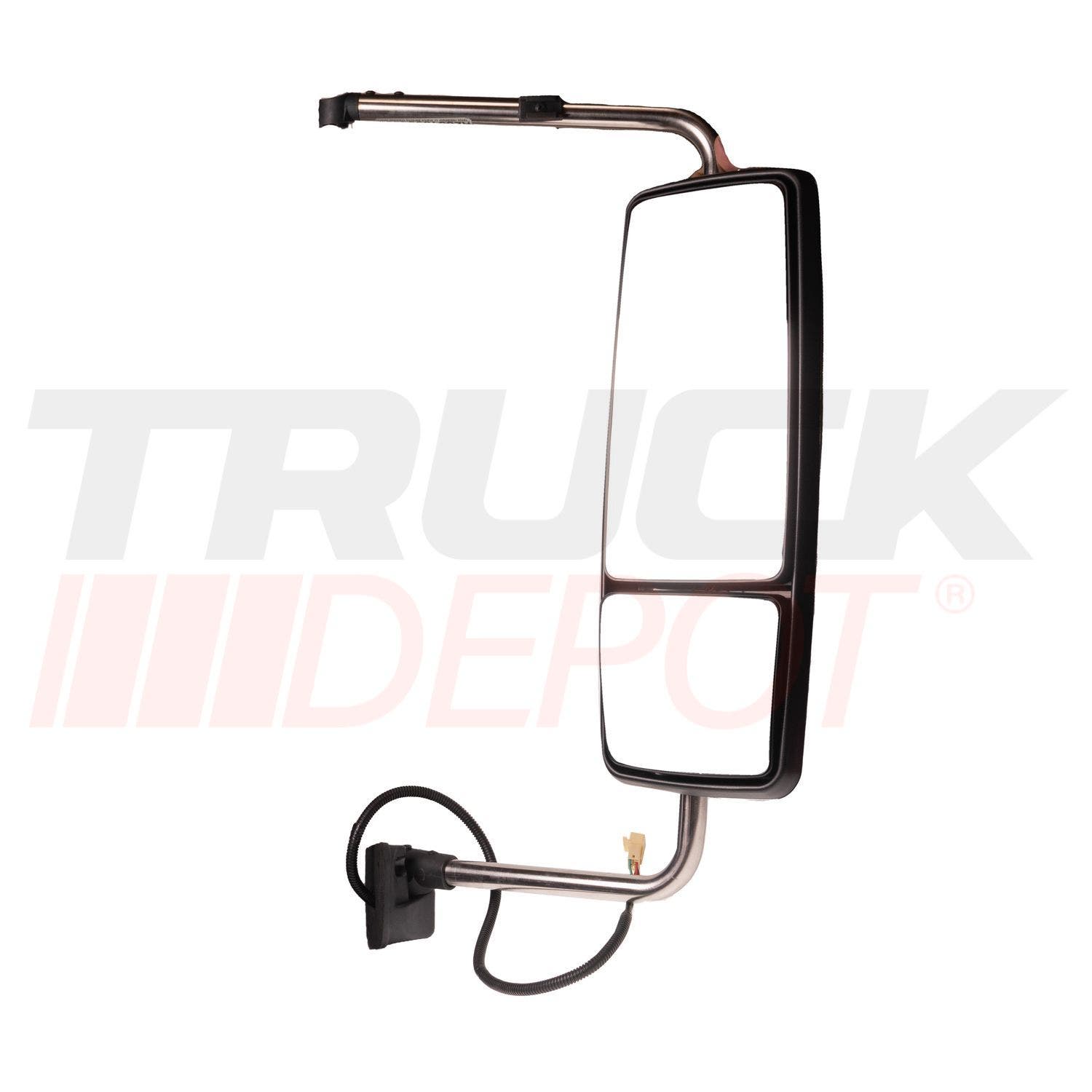 Espejo retrovisor con marco derecho cromado International Prostar