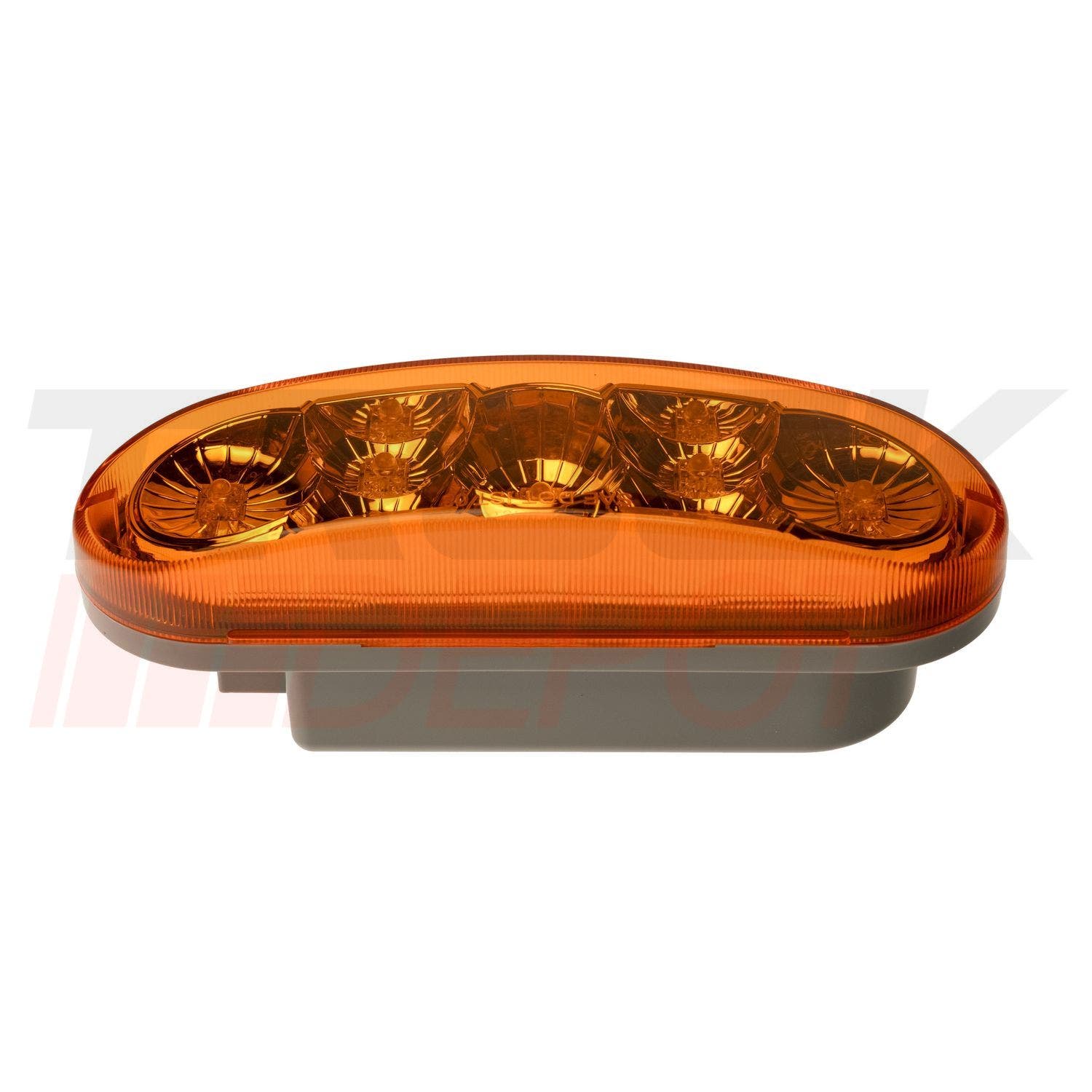 Farol ovalado Led Amarillo 7 leds