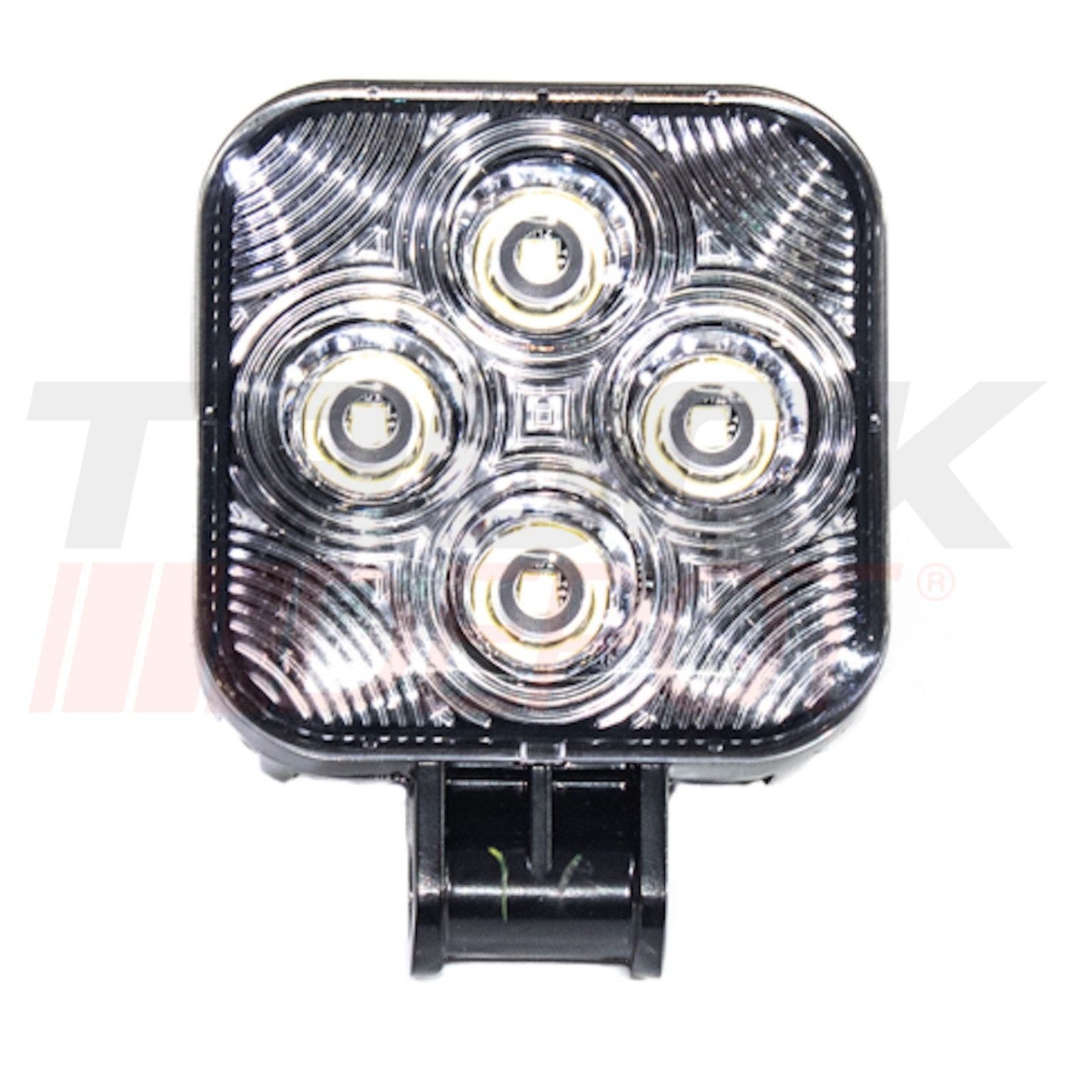 Farol de trabajo 12/24V 4 LEDs cuadrado 1450 Lumenes