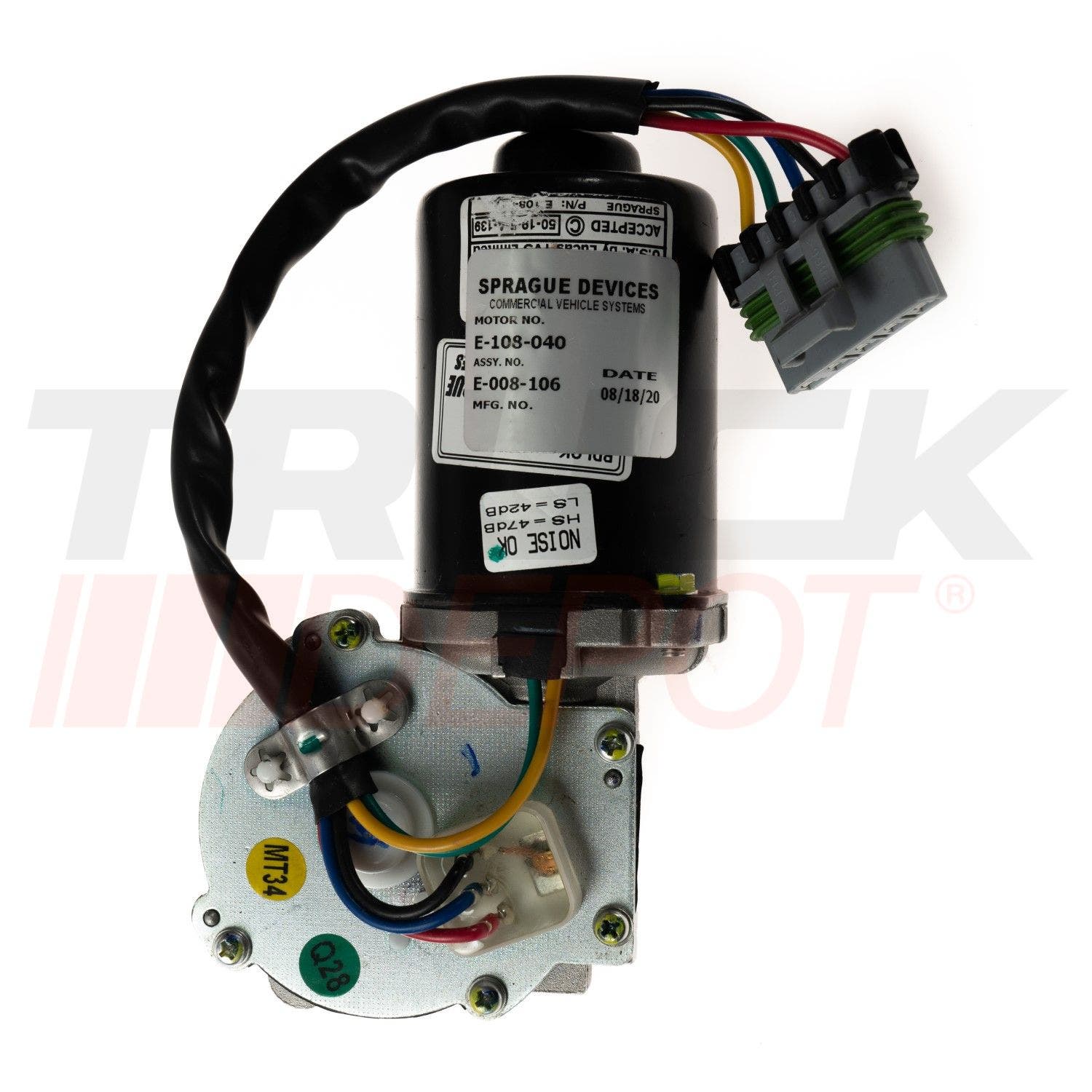 Motor de escobillas para KW (T2000/T700) IHC(9200/9400/9900/5500/5900 - PayStar (4 tornillos)