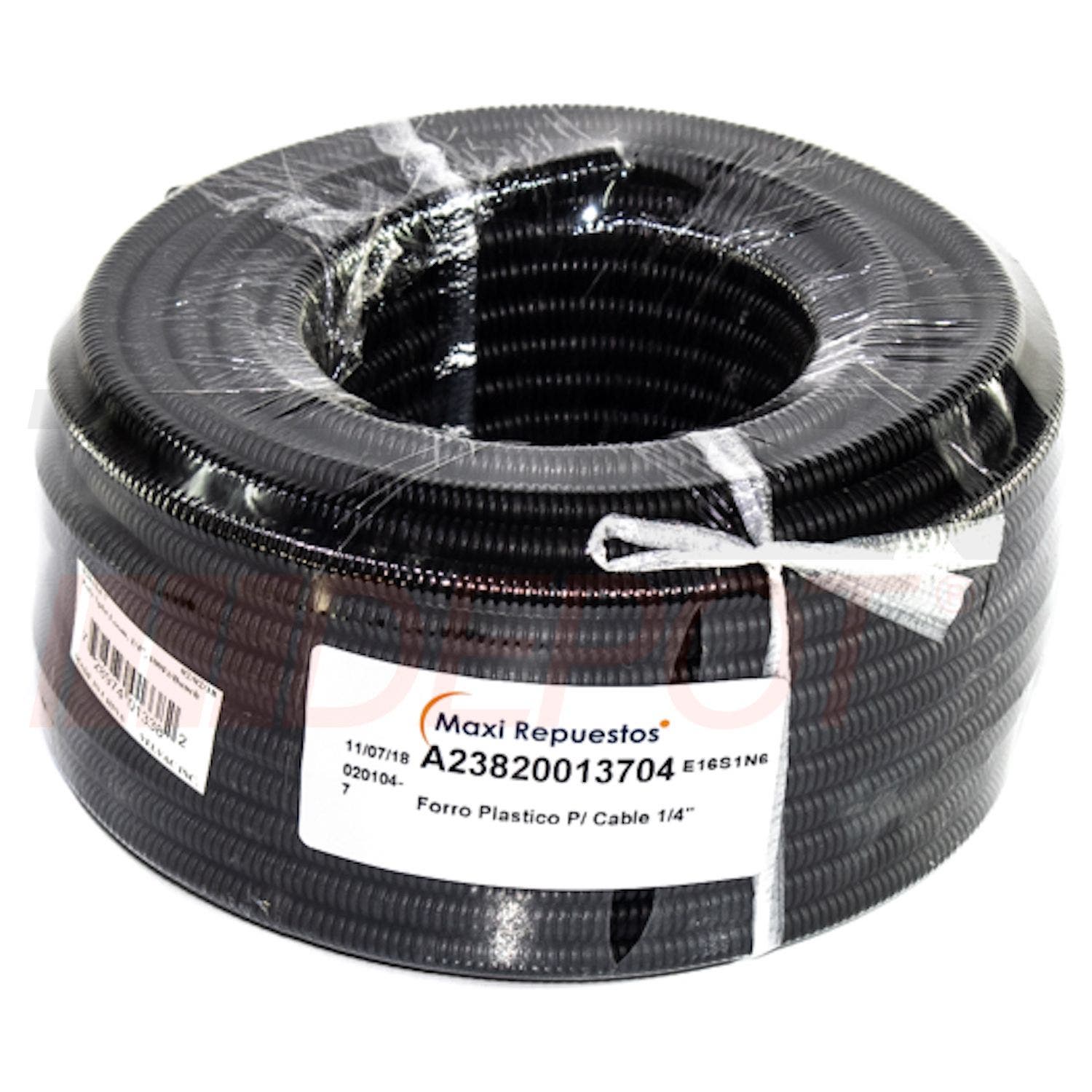 Forro plastico para cable 1/4" (metros)