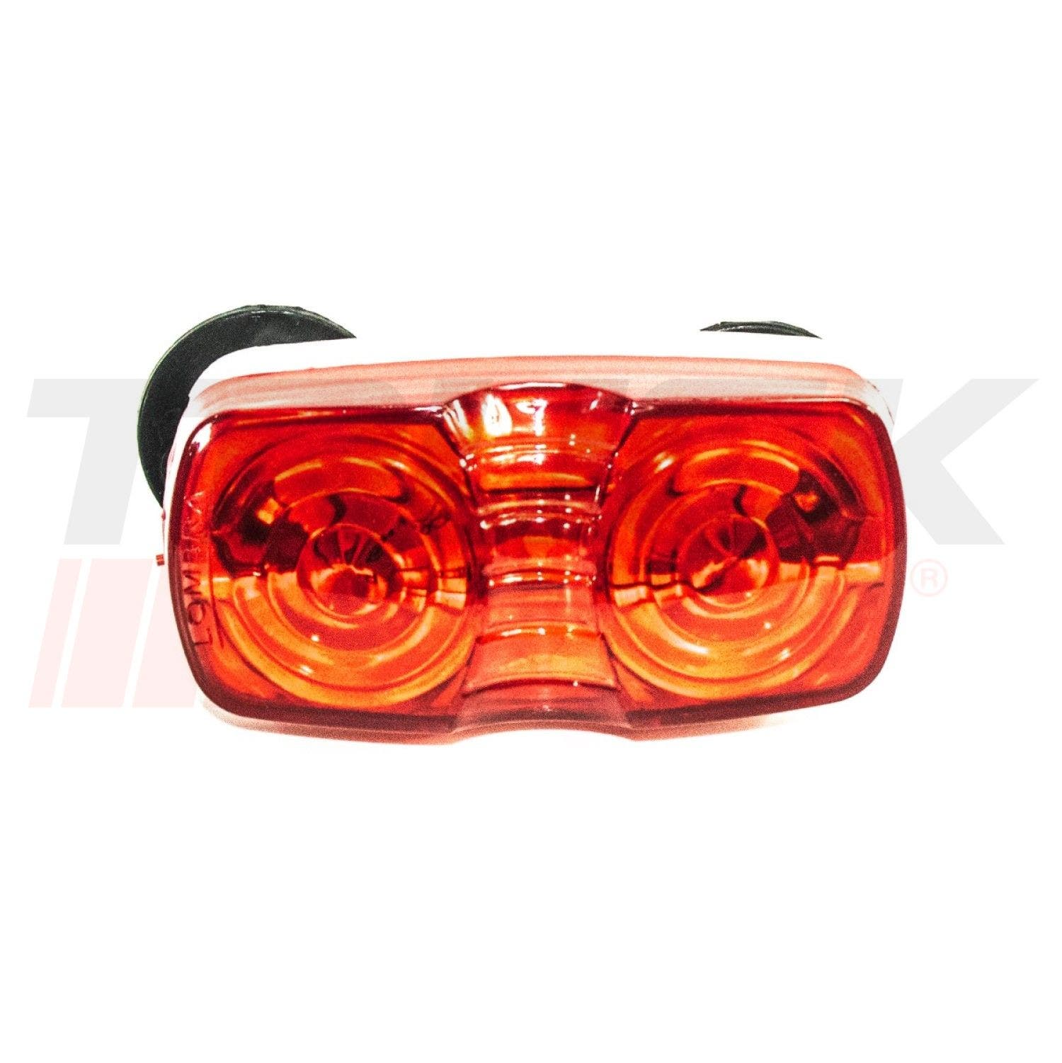 Lámpara lateral LED roja/anteojo (Lombra)