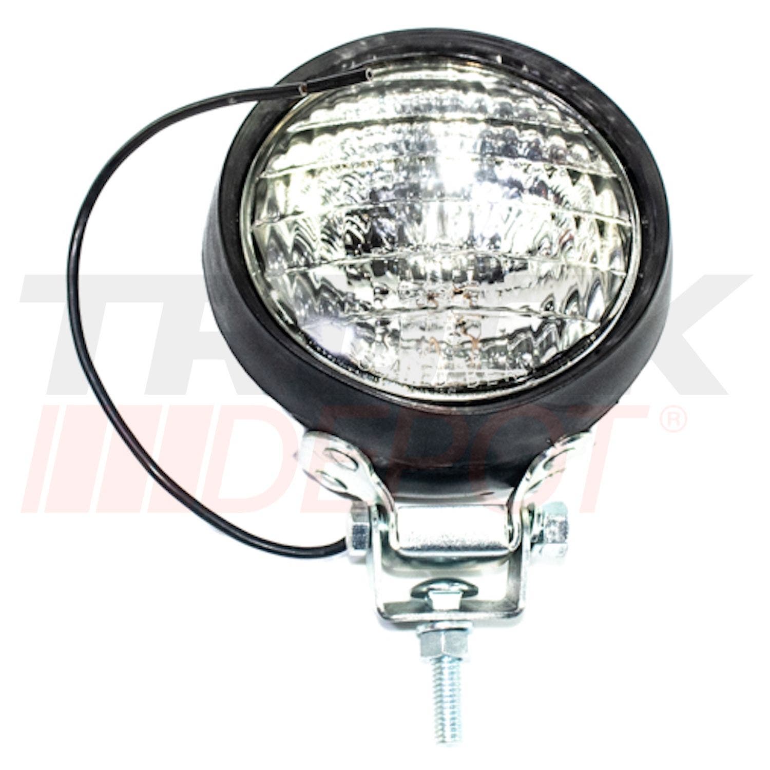 Farol de trabajo con coraza de hule usa 12V