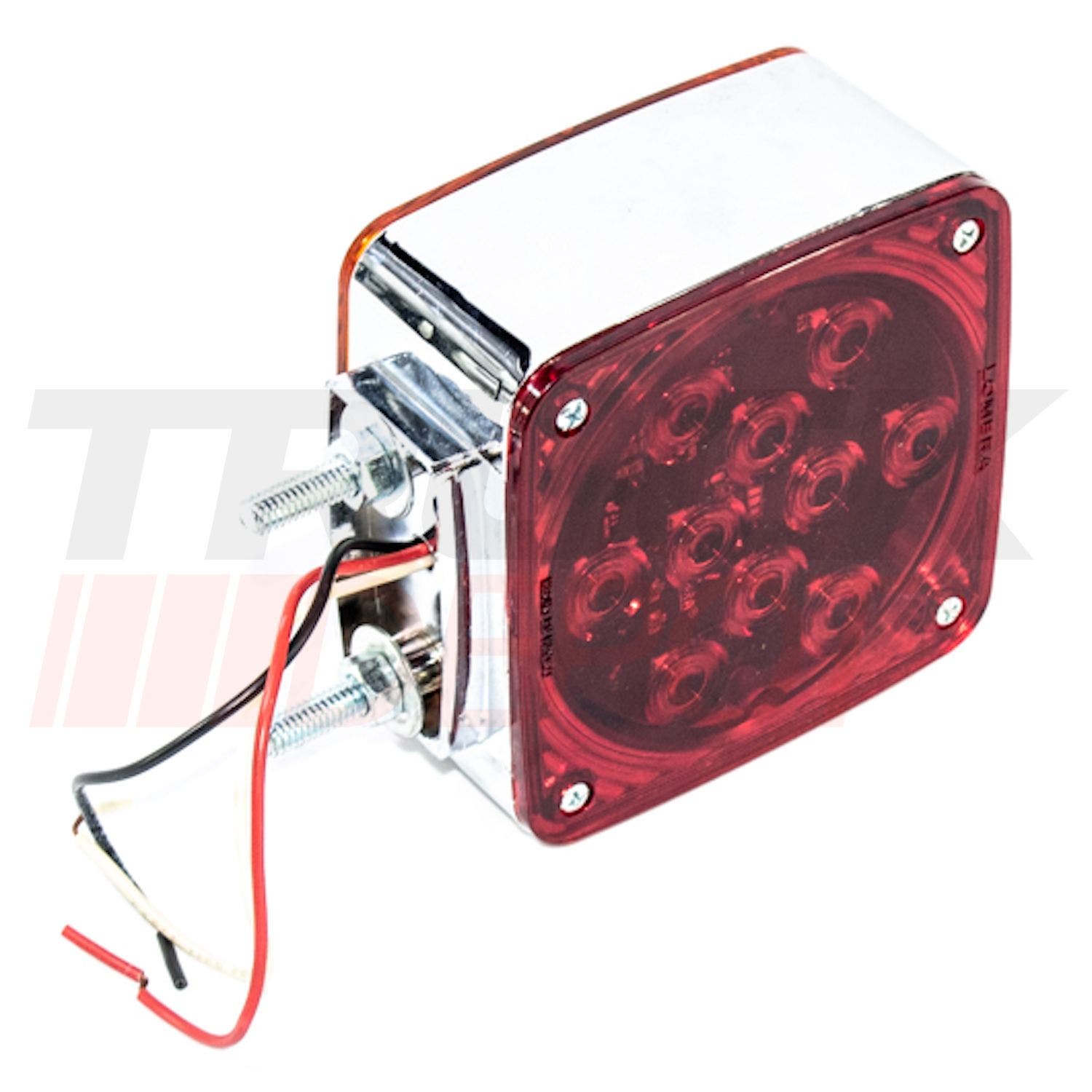 Farol direccional cuadrado 2 pin 25 LED izquierdo