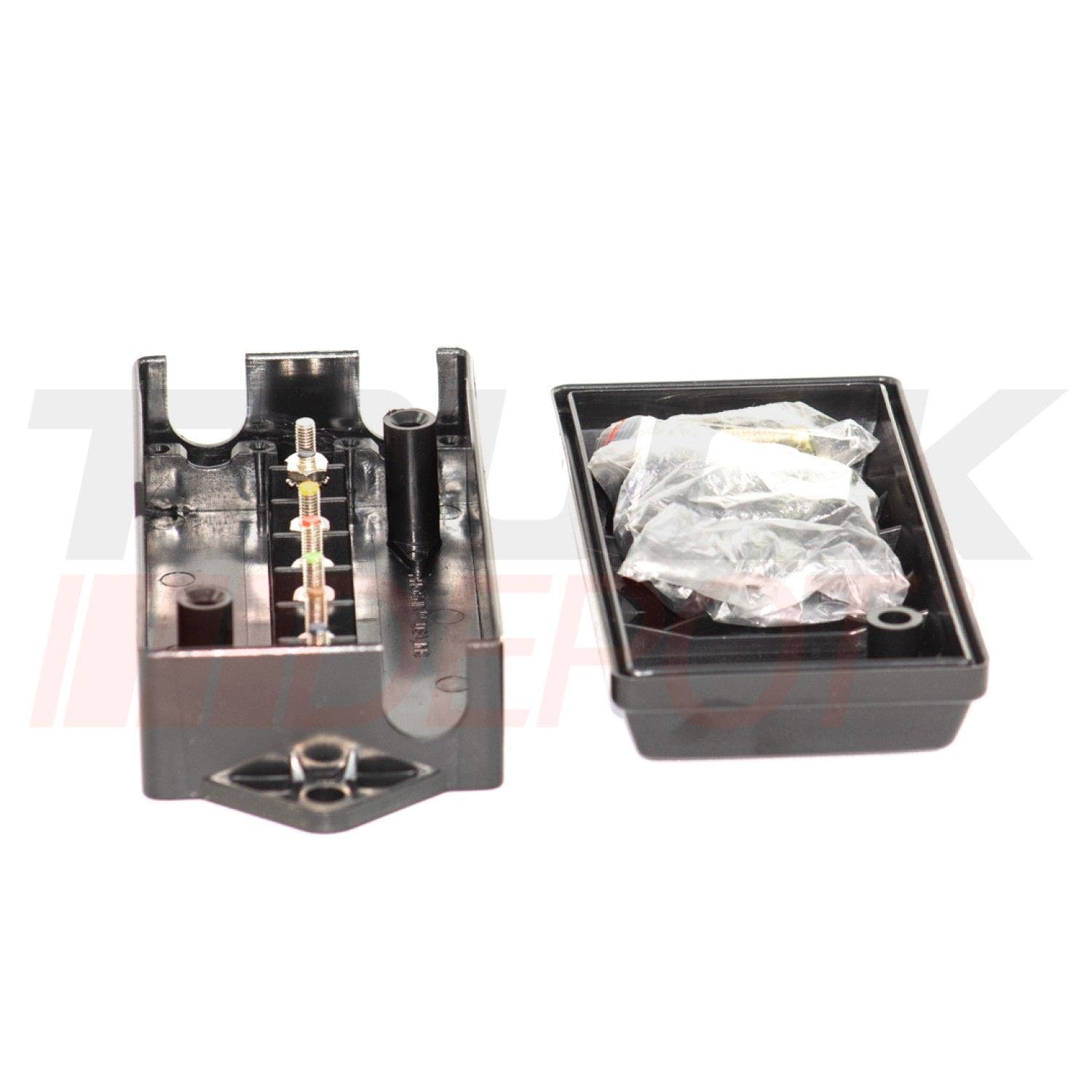 Regleta de 7 polos con tapa