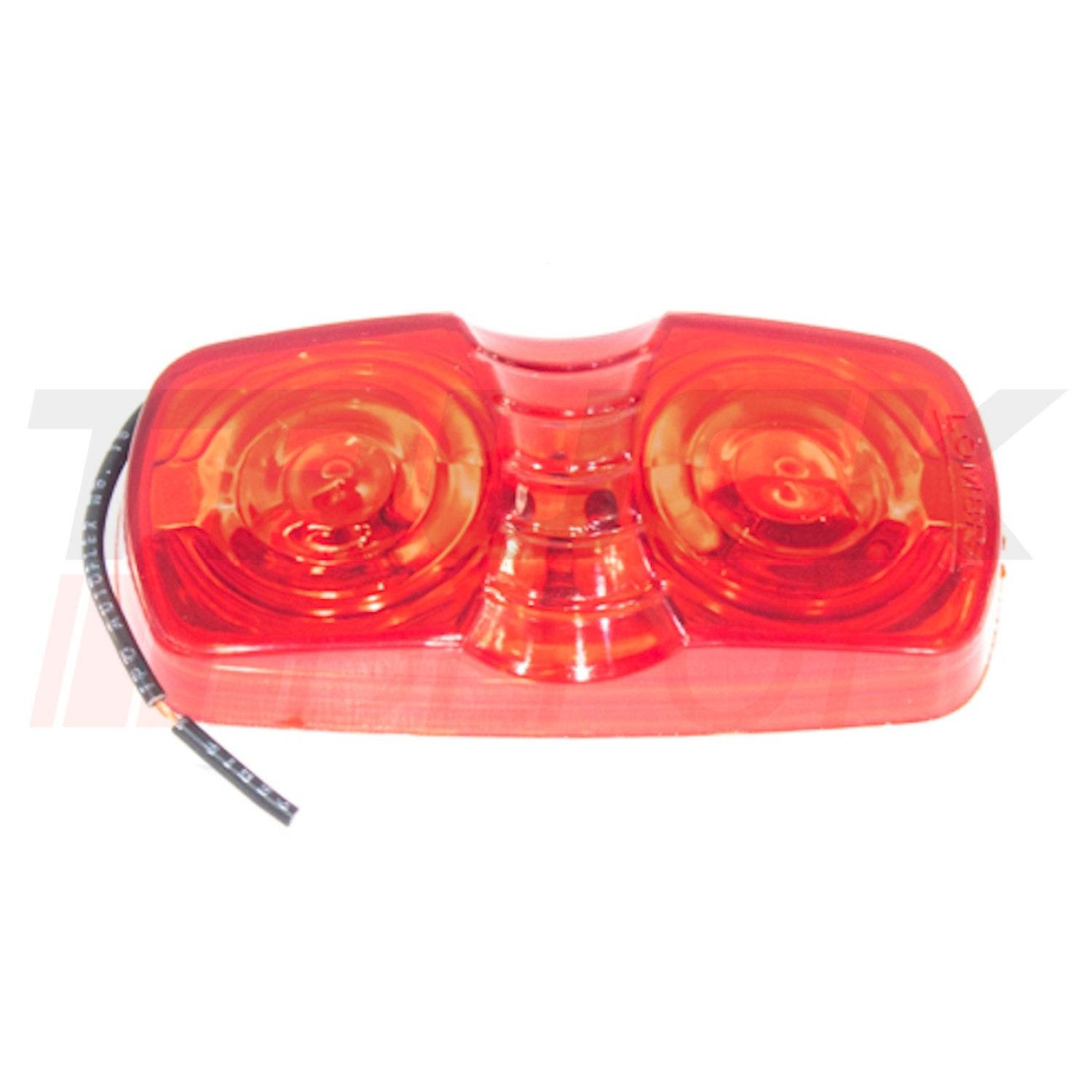 Farol rectangular anteojo rojo Vsm/usa