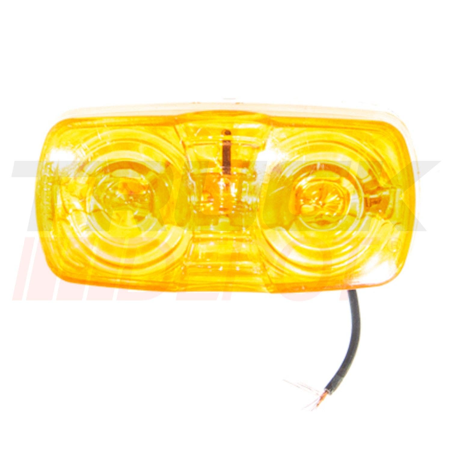 Farol rectangular anteojo amarillo Vsm/usa