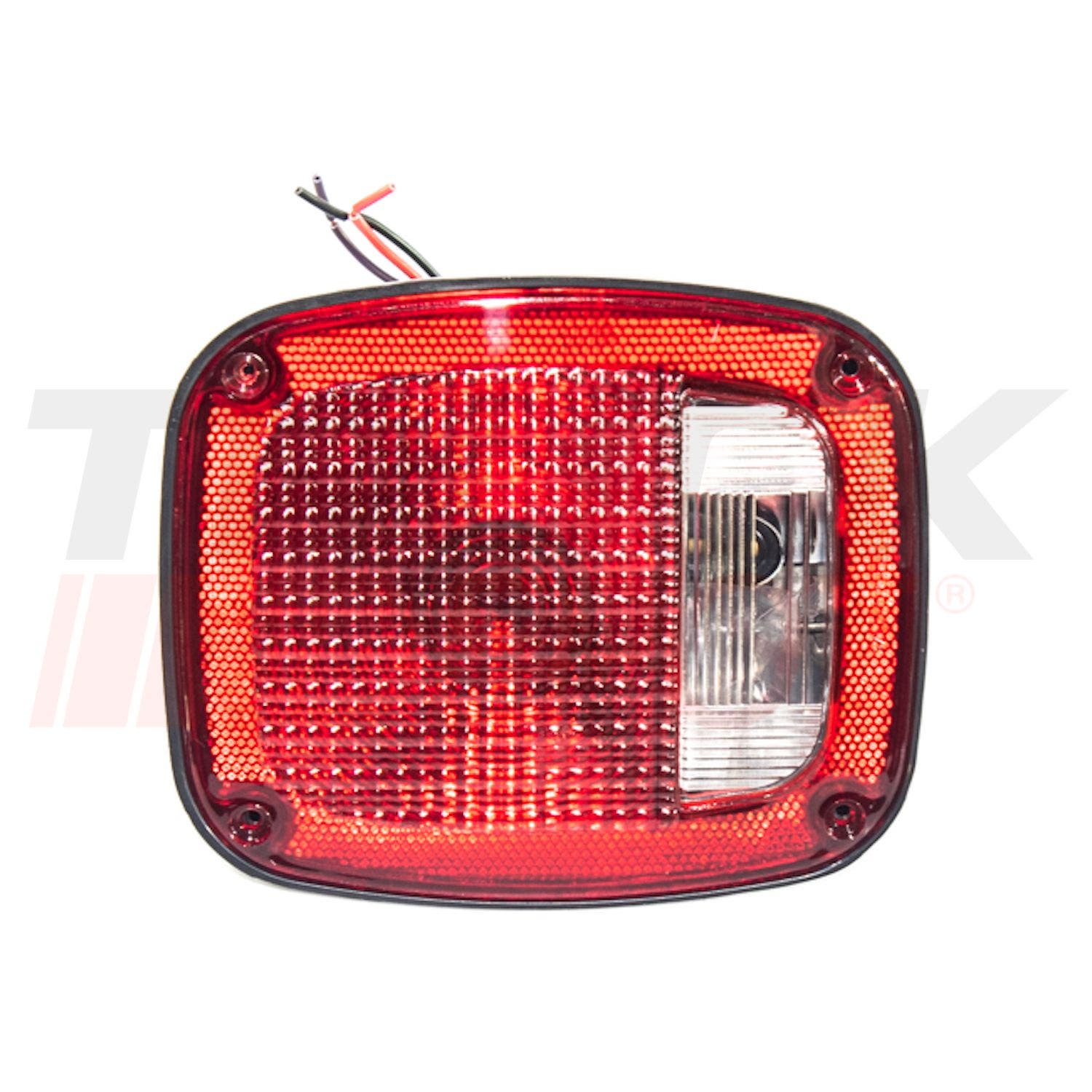 Farol cuadrado rojo trasero Mack 4-79