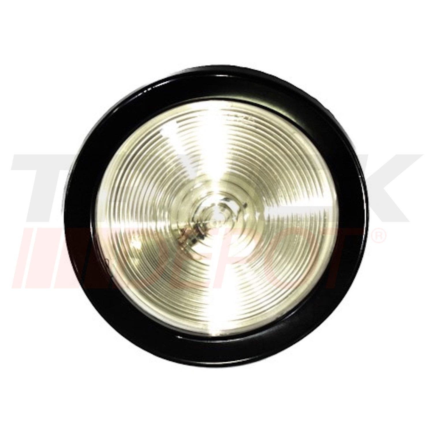 Kit de farol 4" blanco sellado completo