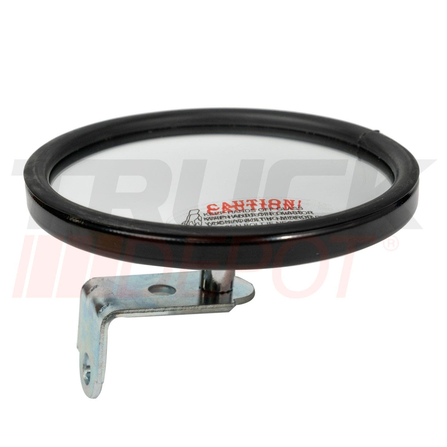 Espejo concavo de 3 tornillos negro montaje central 5"
