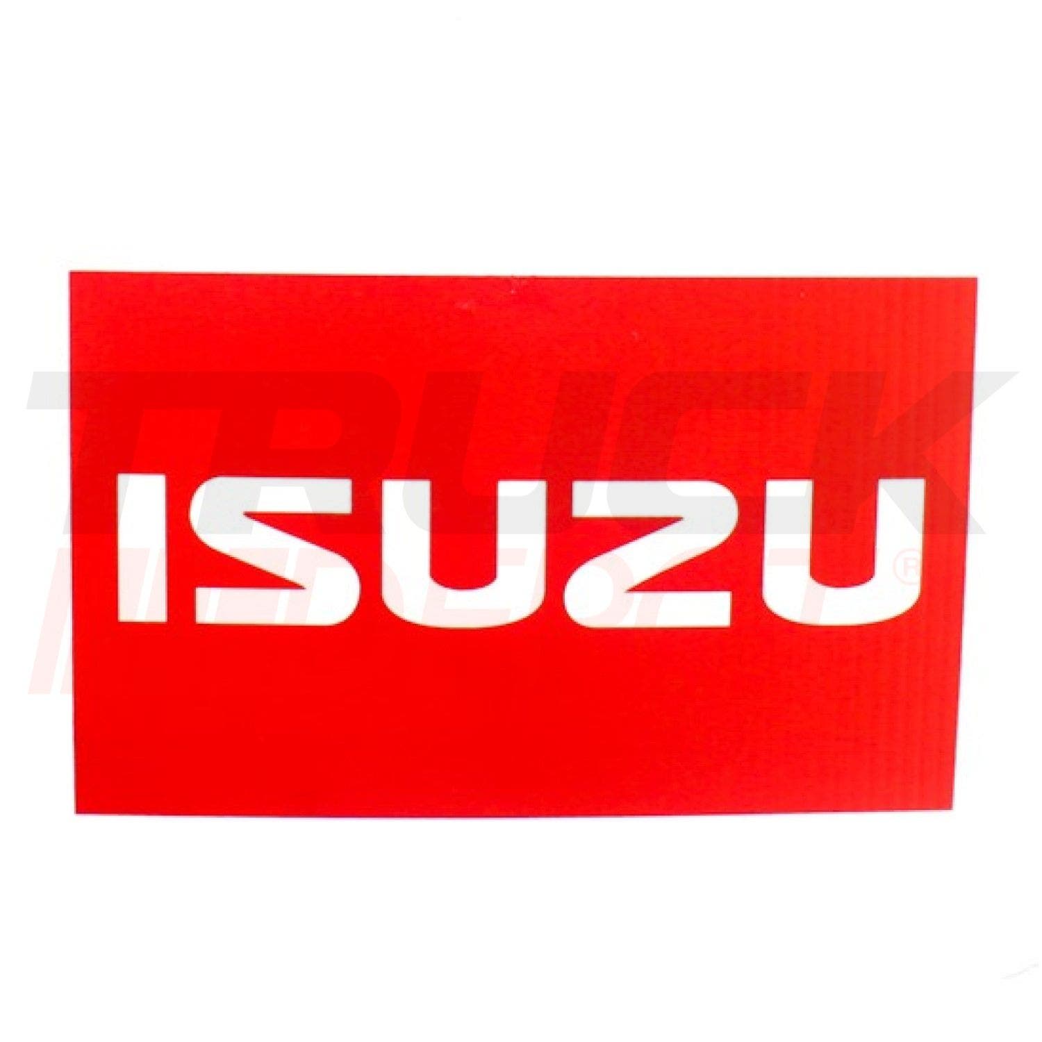 Faldón Isuzu blanco
