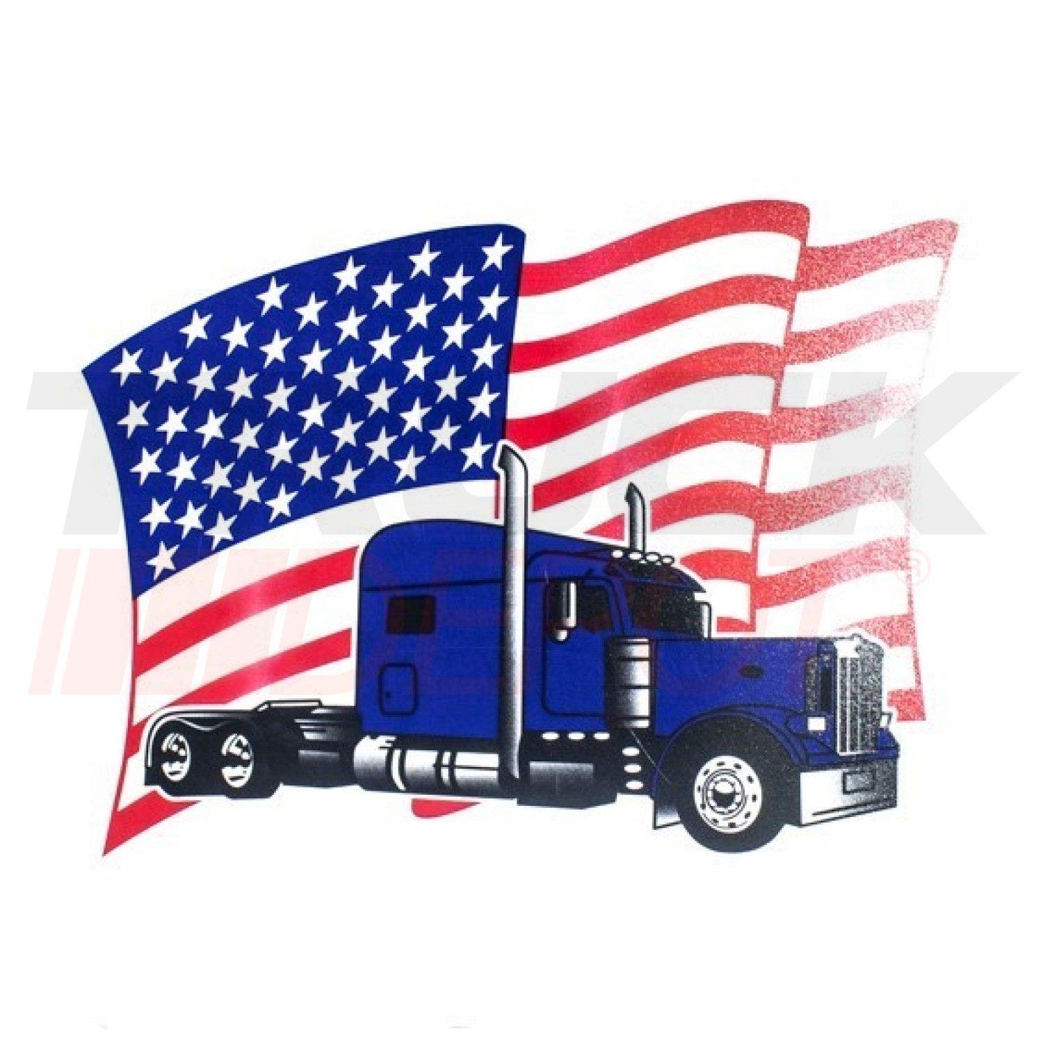 Faldon bandera USA blanco