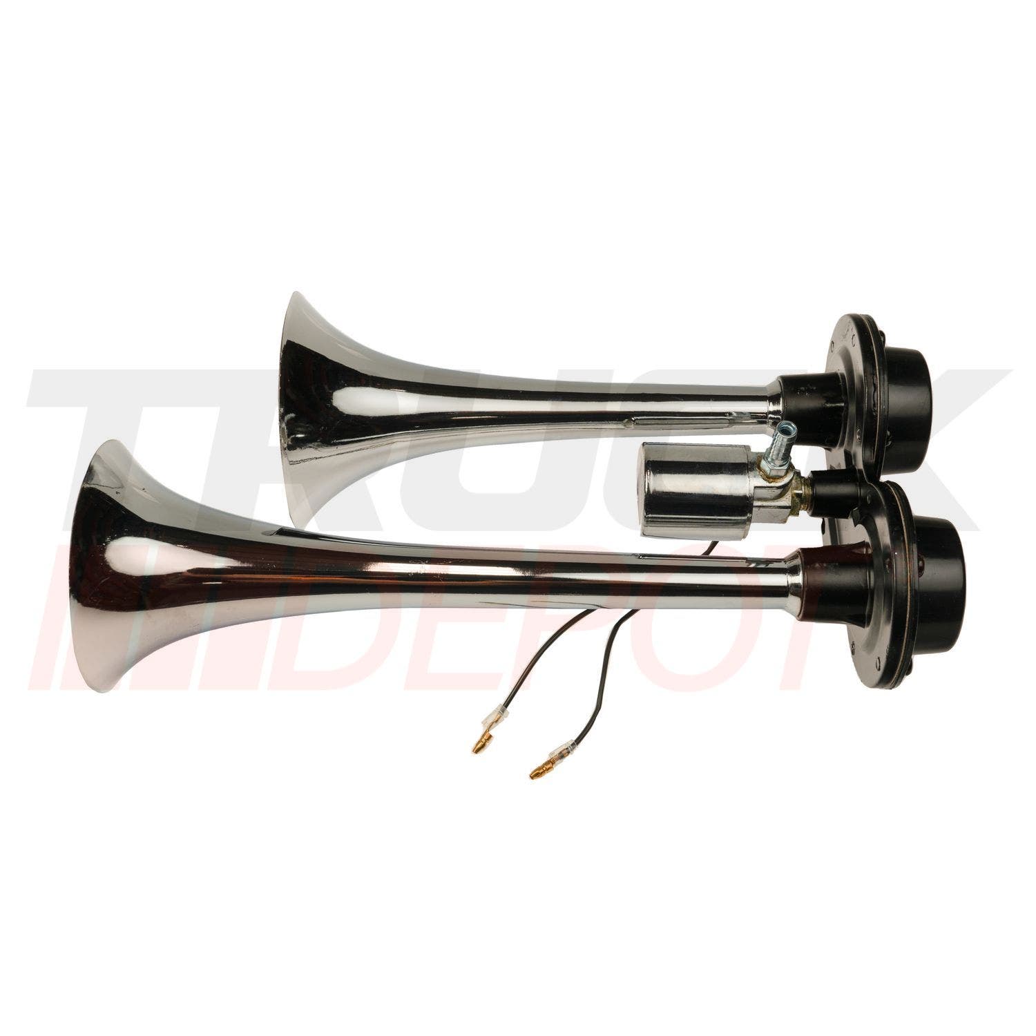 Pitoreta doble cromado 12V
